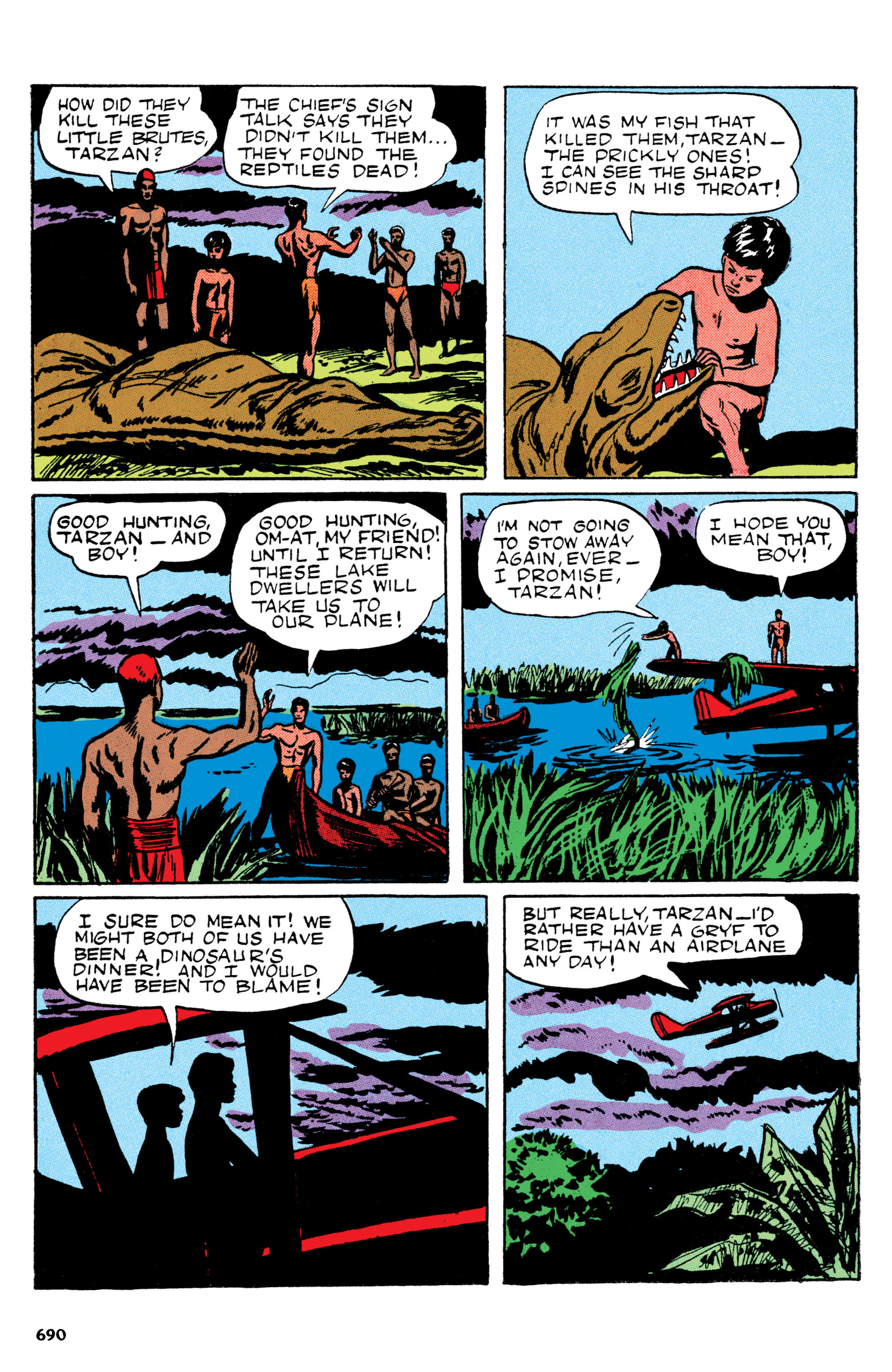 Read online Edgar Rice Burroughs Tarzan: The Jesse Marsh Years Omnibus comic -  Issue # TPB (Part 7) - 92