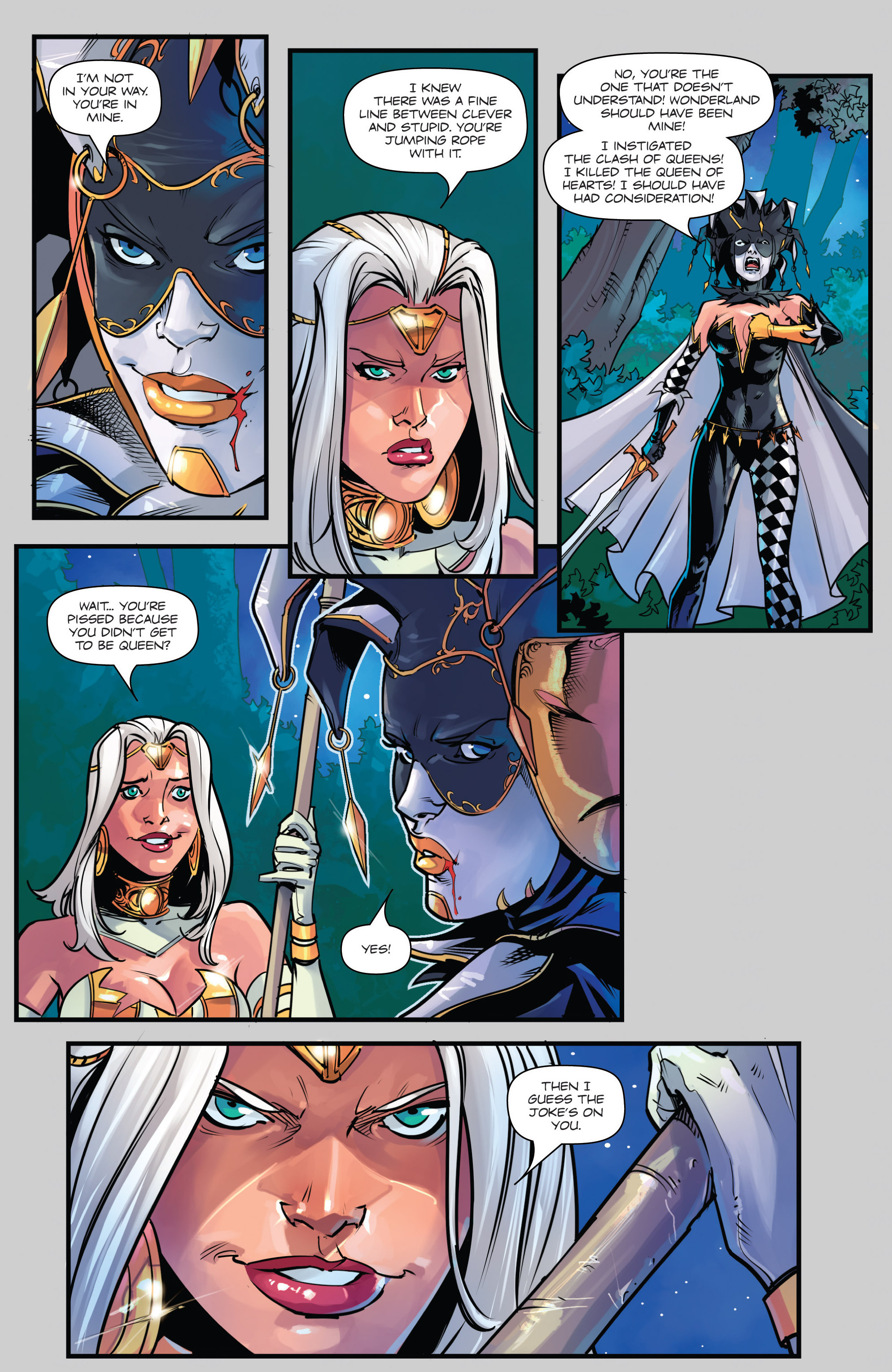Read online Grimm Fairy Tales presents White Queen: Age of Darkness comic -  Issue #3 - 6