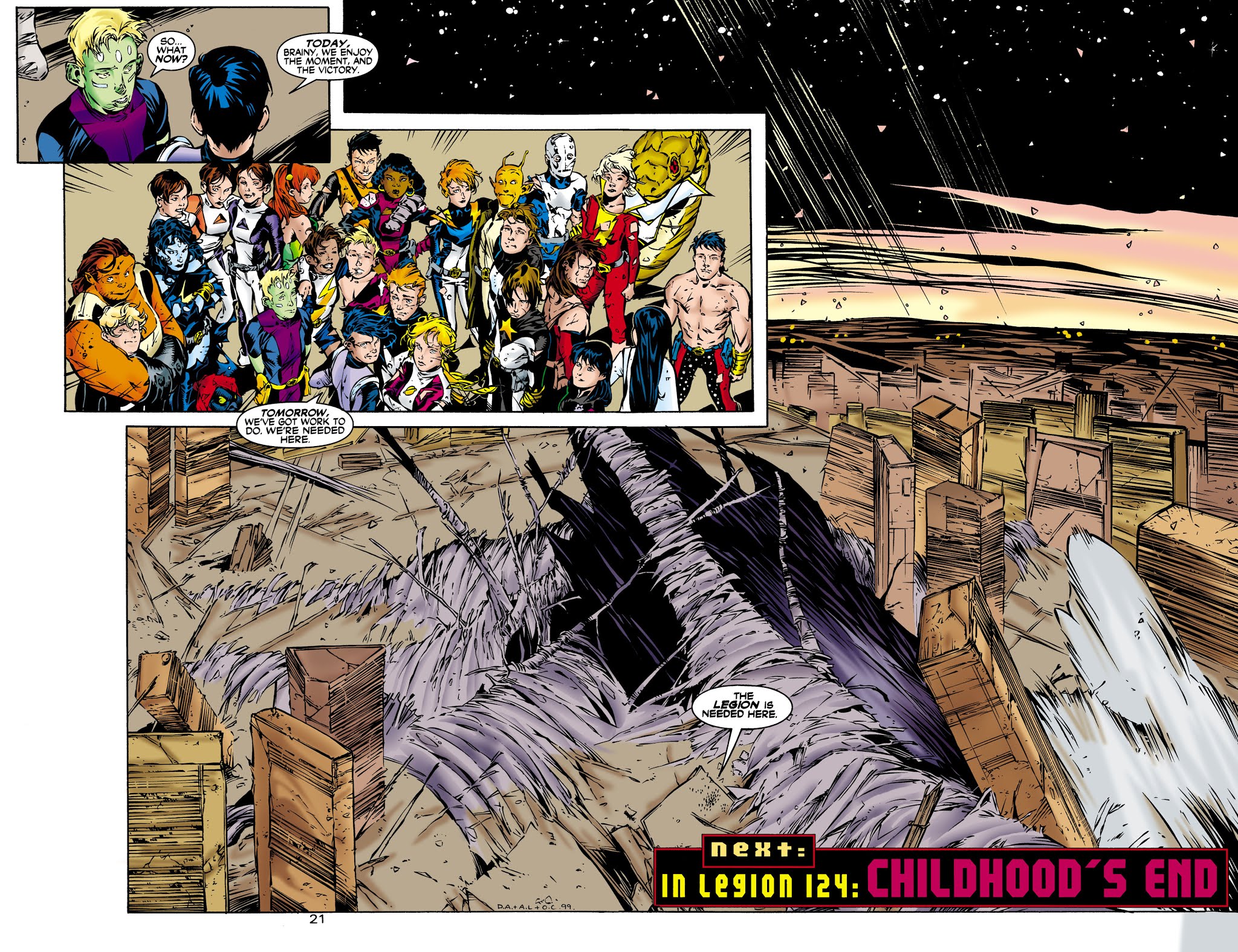 Read online DC Comics Presents: Legion of Super-Heroes comic -  Issue #1 - 87