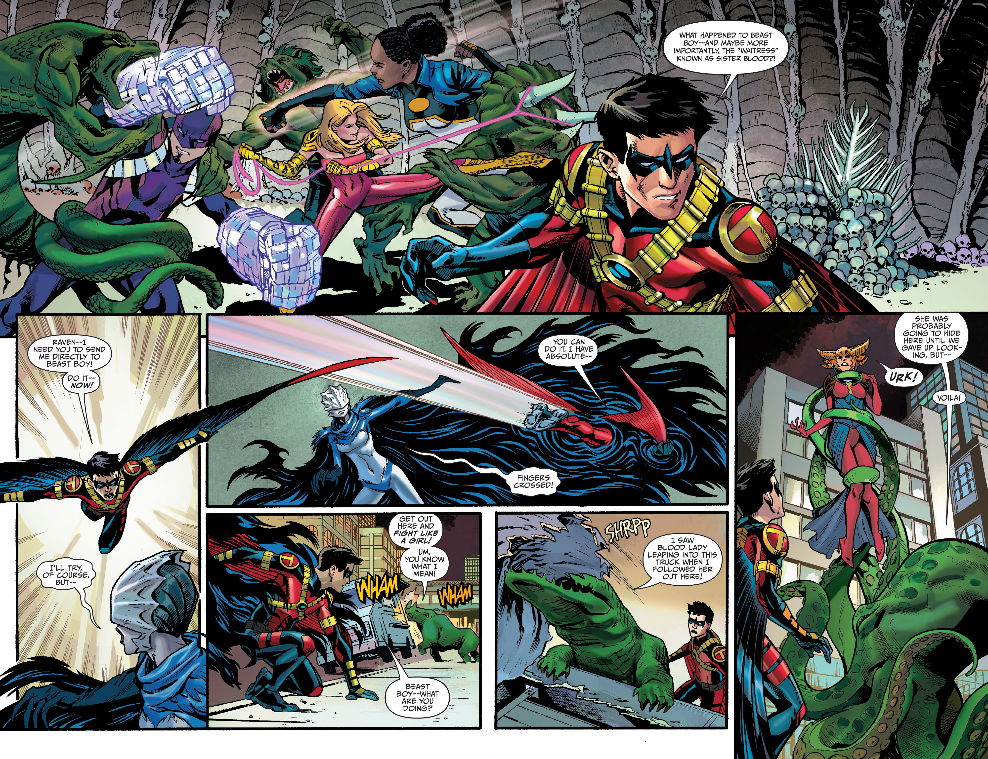 Read online Teen Titans (2014) comic -  Issue # _Annual 2 - 29