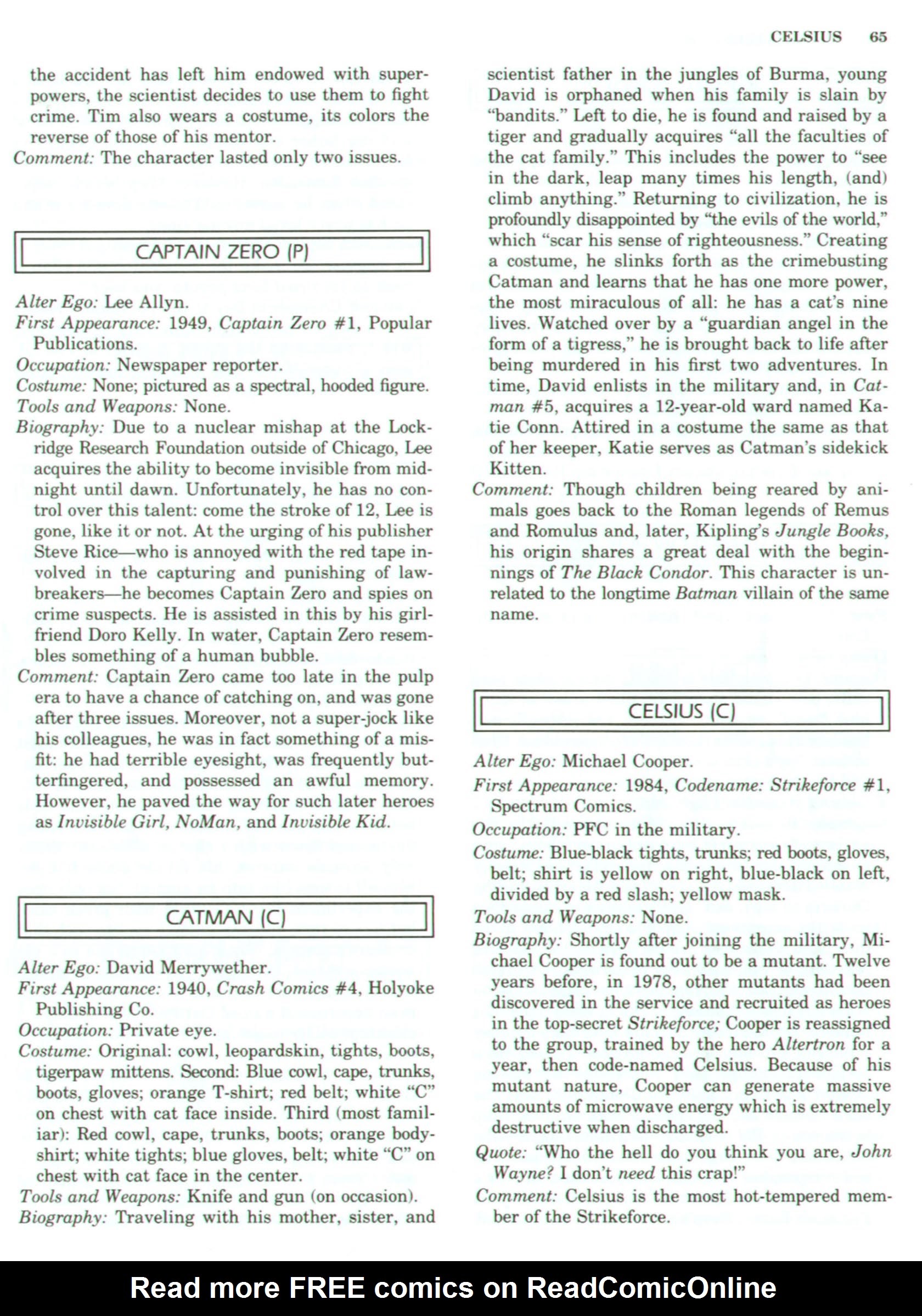 Read online The Encyclopedia of Superheroes comic -  Issue # TPB (Part 1) - 75