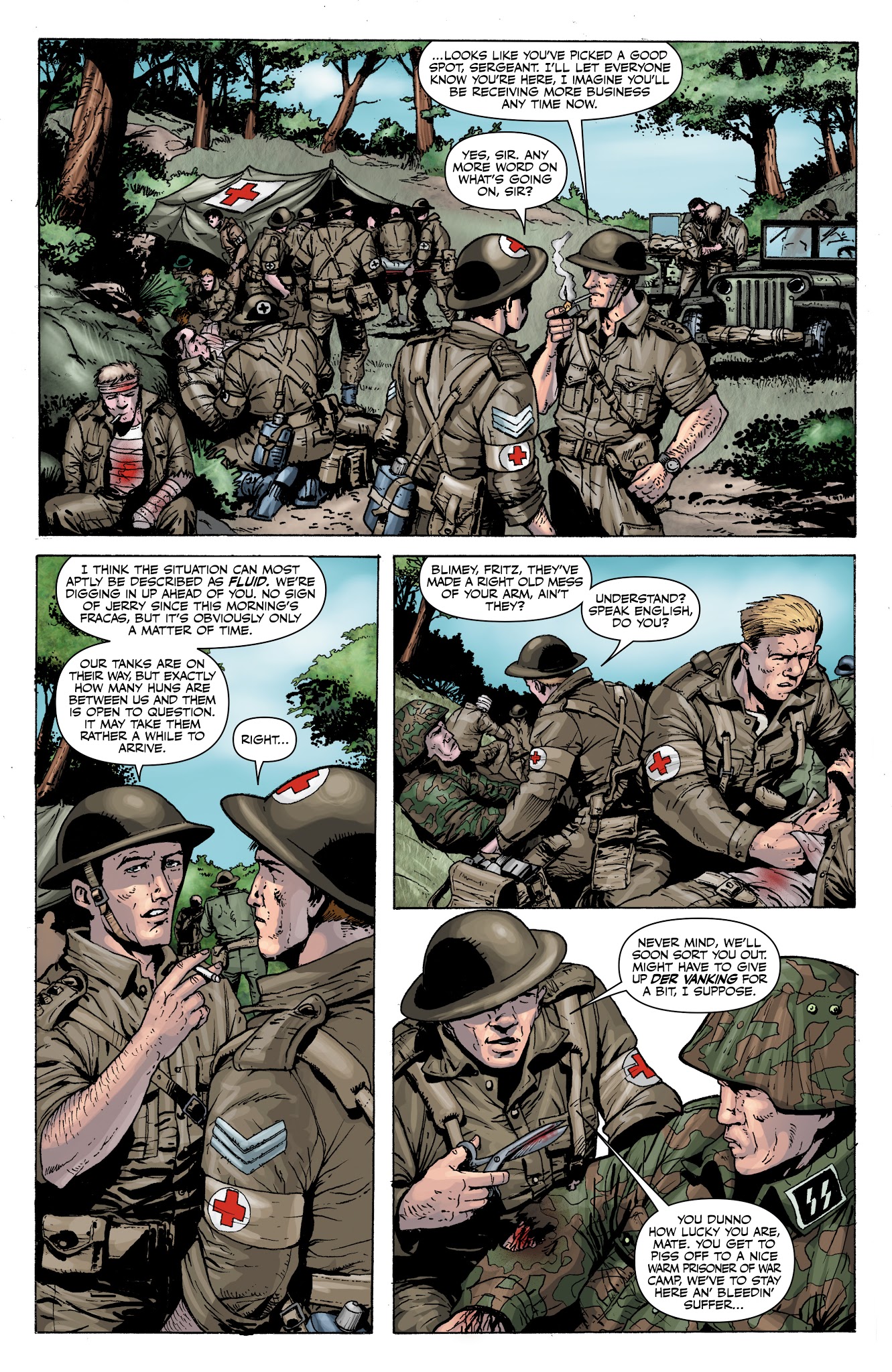 Read online Battlefields: The Tankies comic -  Issue # TPB - 15