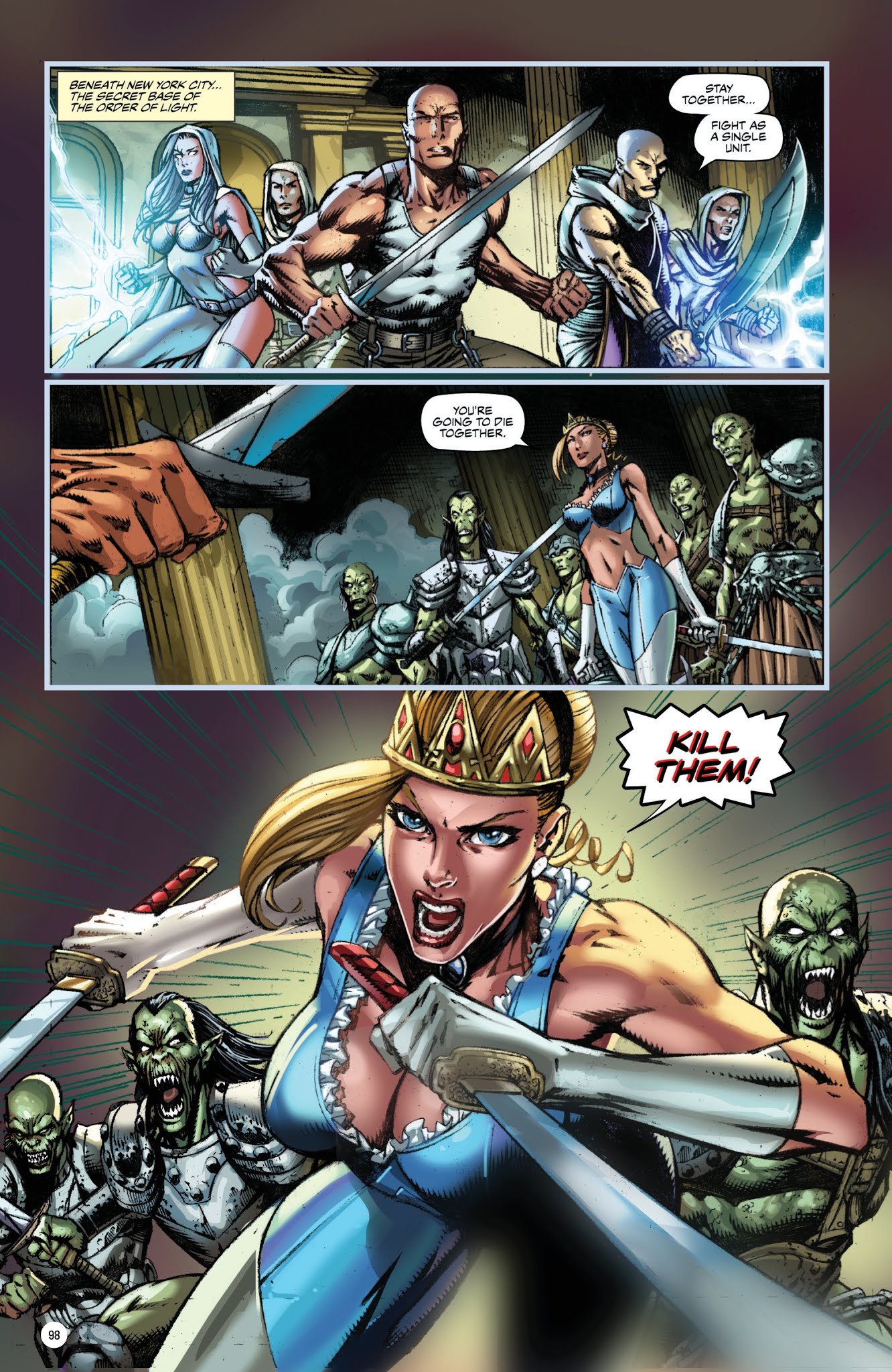 Read online Grimm Fairy Tales: Tarot comic -  Issue # _TPB (Part 1) - 99