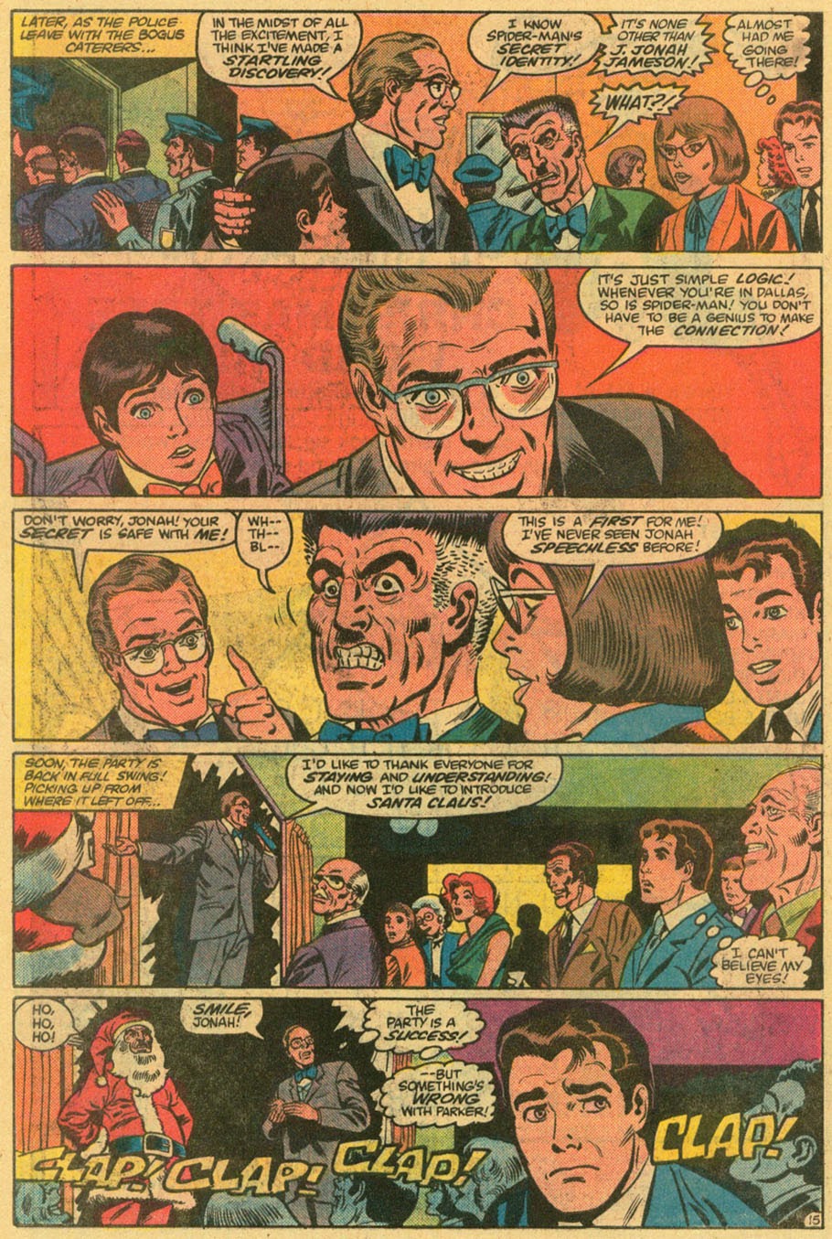 Read online Spider-Man: Christmas in Dallas (Dallas Times Herald Giveaway) comic -  Issue # Full - 30