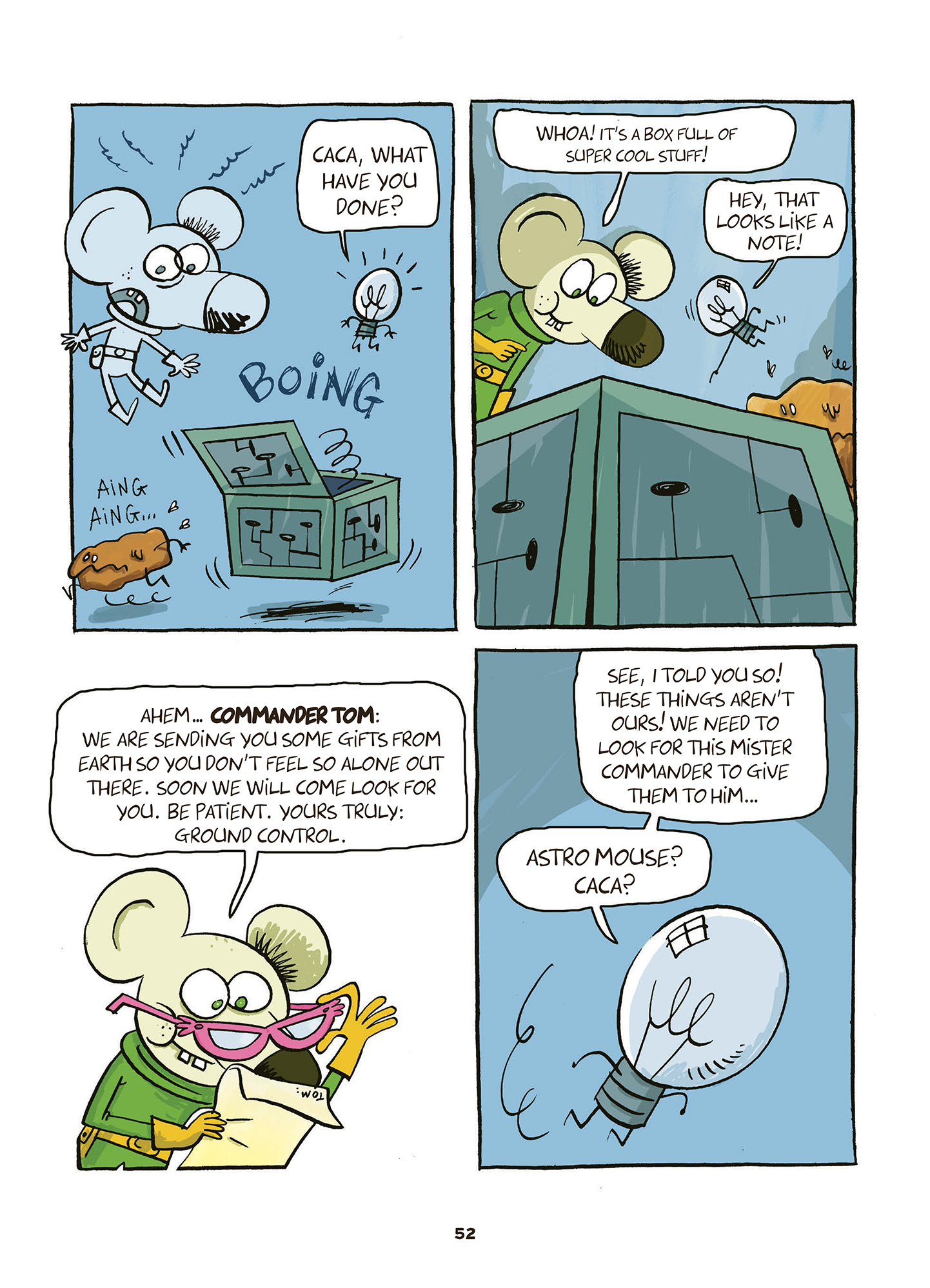 Read online Astro Mouse and Light Bulb comic -  Issue # TPB - 54
