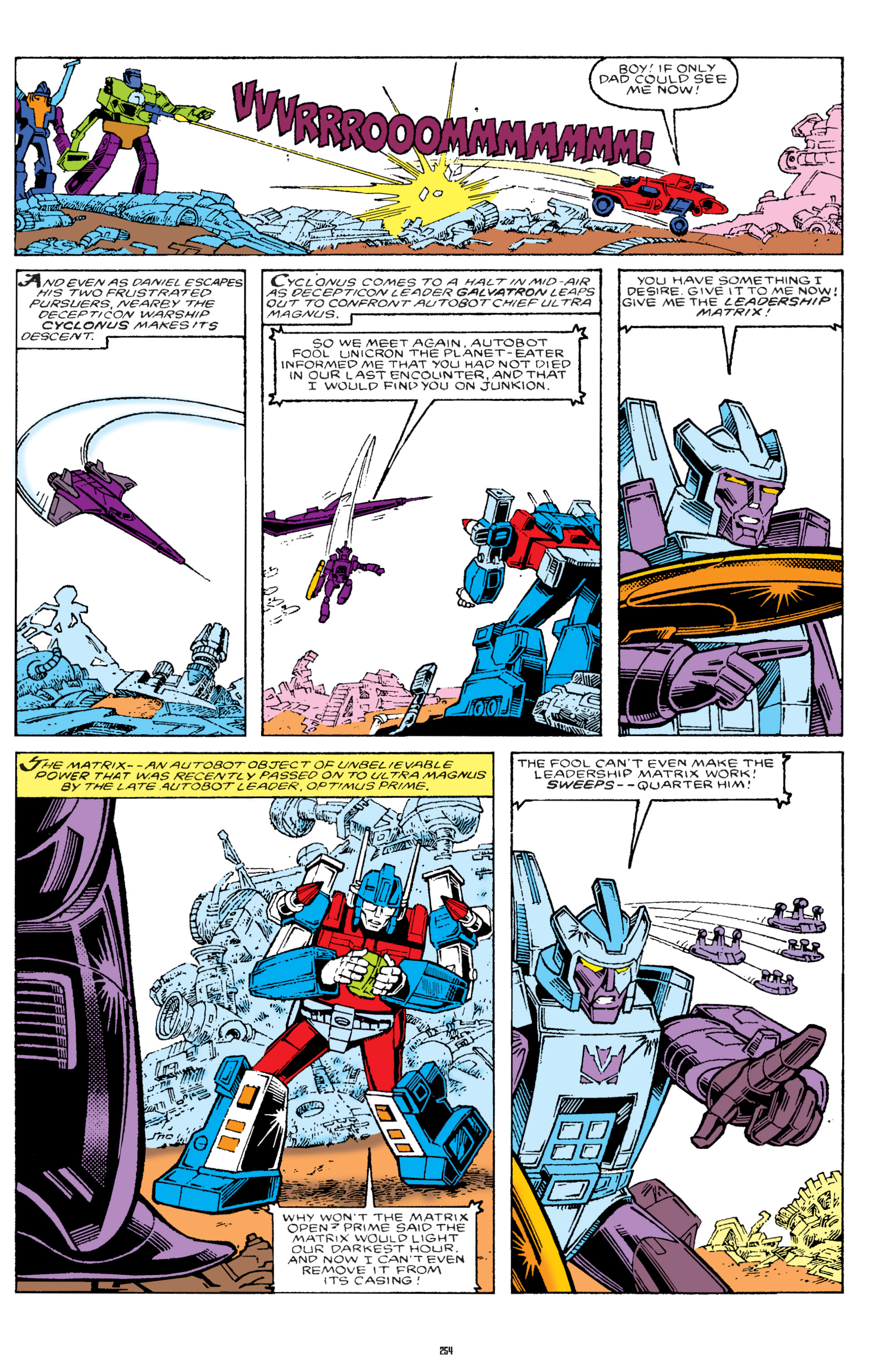 Read online The Transformers Classics comic -  Issue # TPB 7 - 253