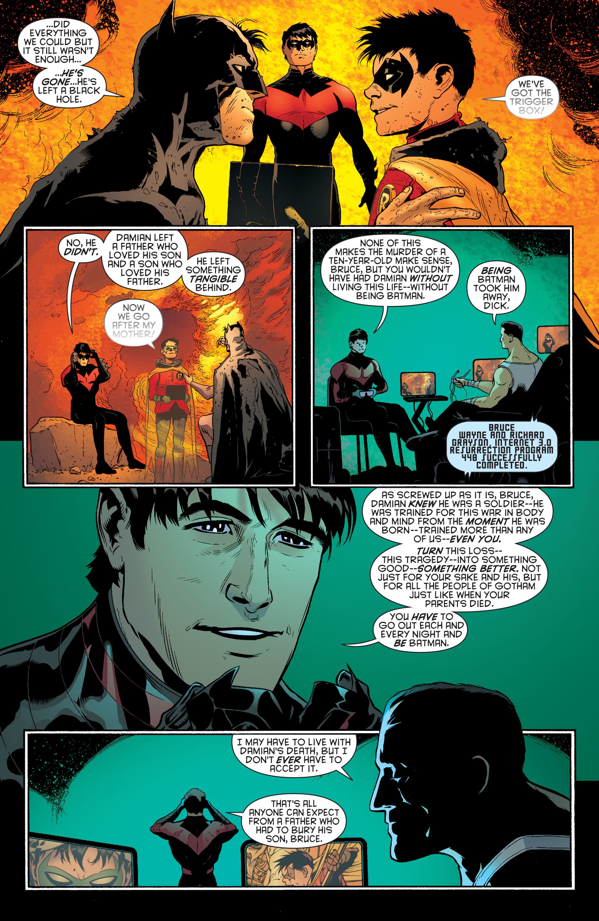 Read online Batman and Robin by Peter J. Tomasi and Patrick Gleason Omnibus comic -  Issue # TPB (Part 7) - 41