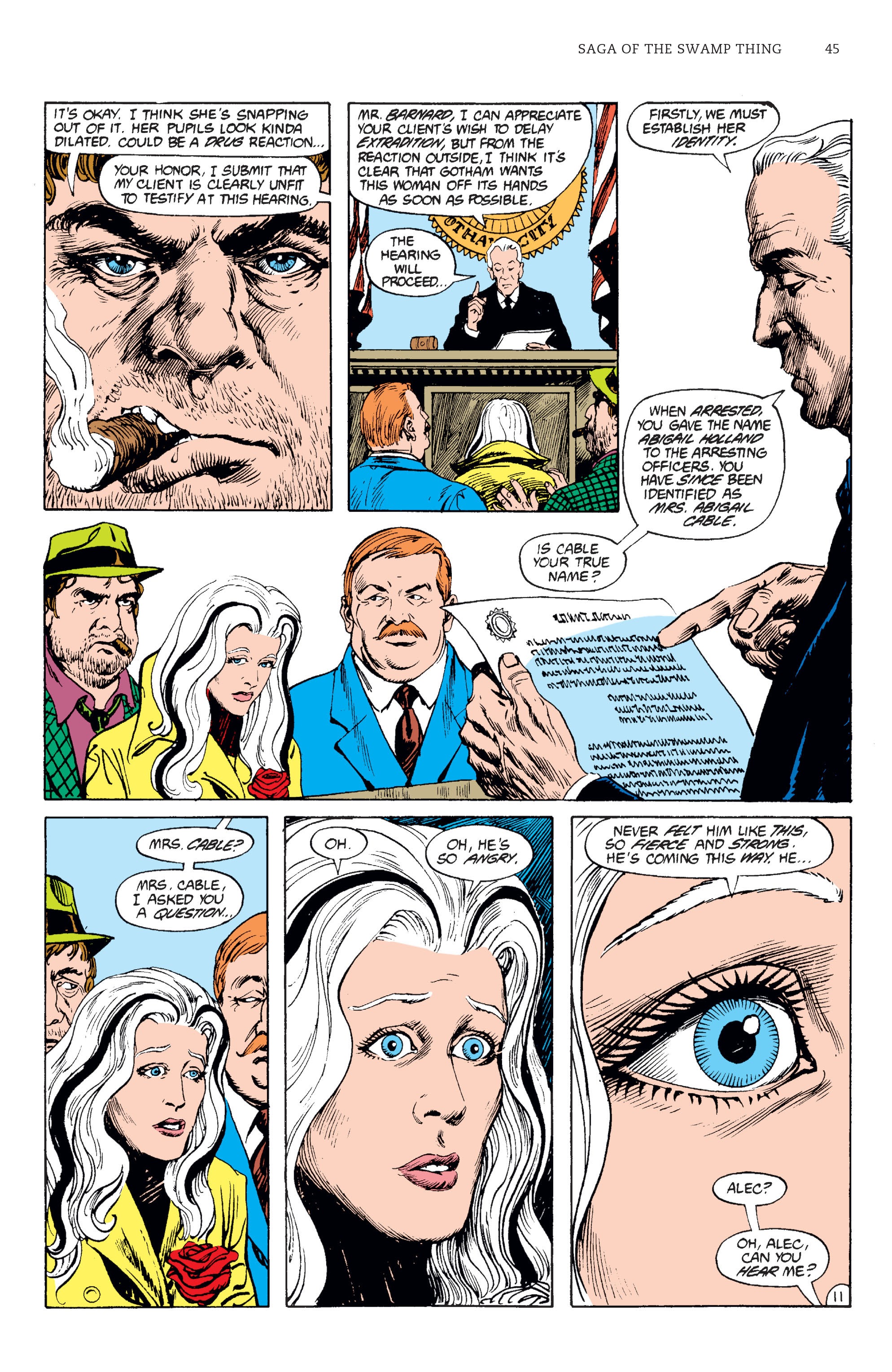 Read online Saga of the Swamp Thing comic -  Issue # TPB 5 (Part 1) - 41