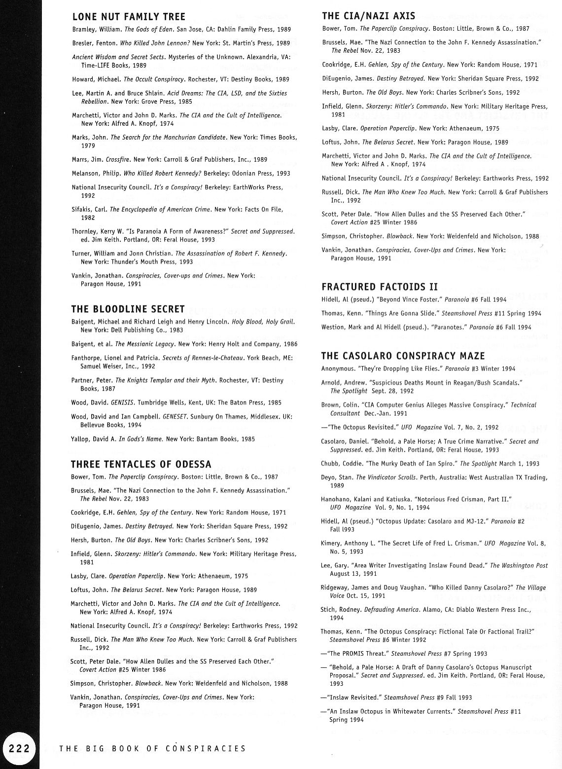 Read online The Big Book of... comic -  Issue # TPB Conspiracies - 221