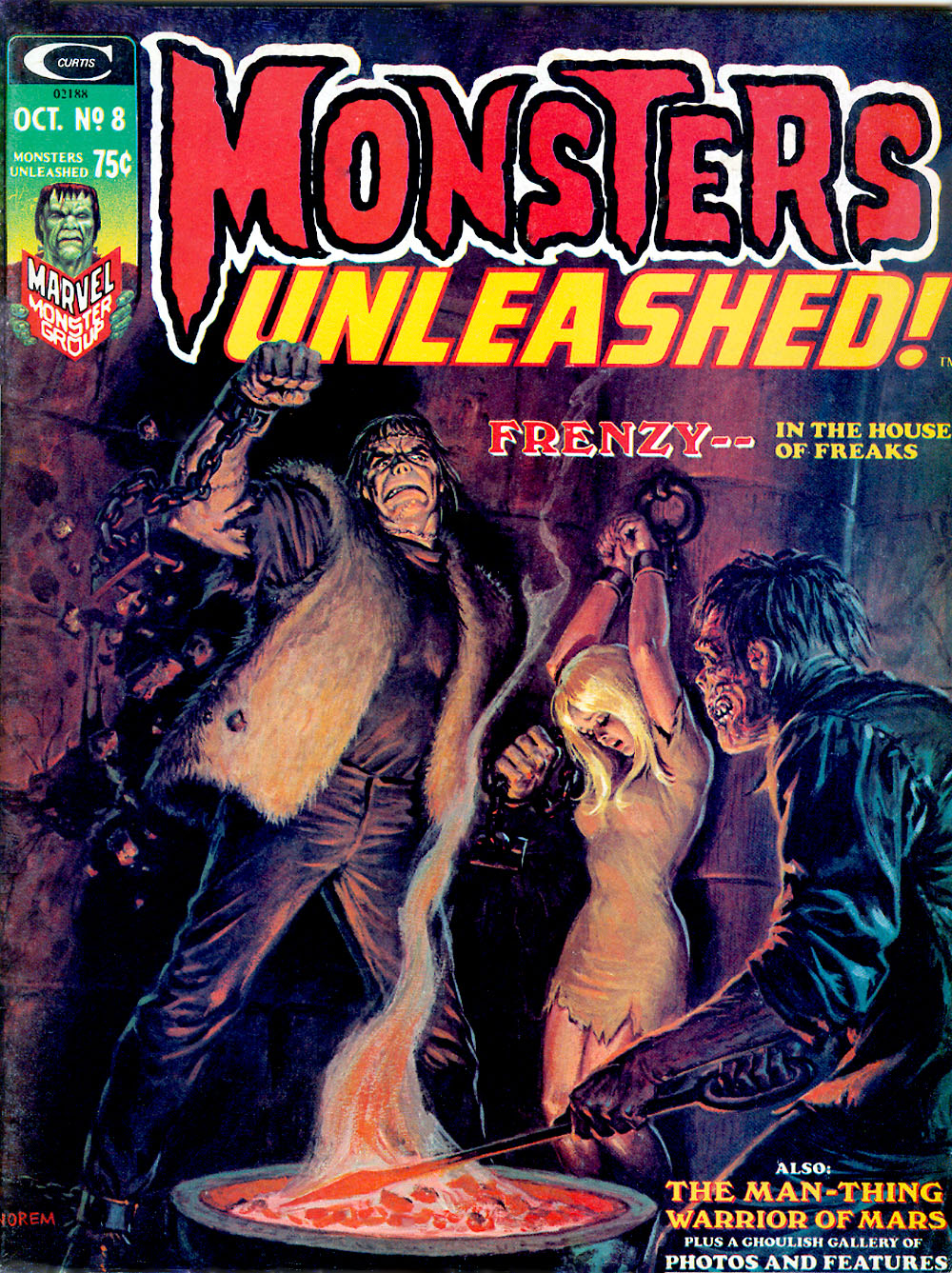 Read online Monsters Unleashed (1973) comic -  Issue #8 - 1