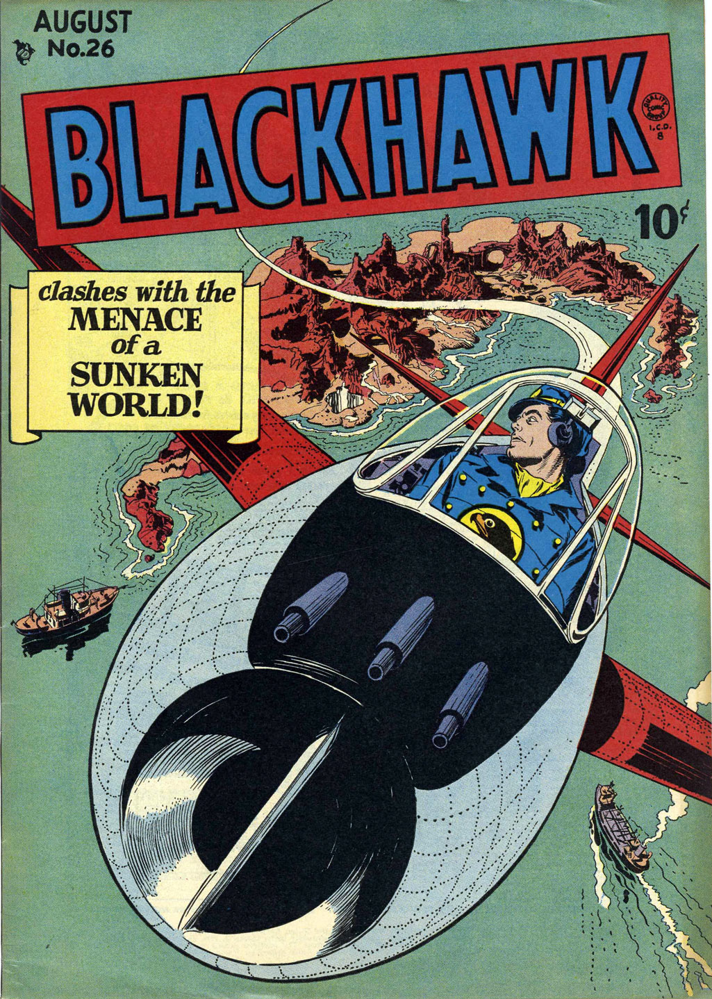 Read online Blackhawk (1957) comic -  Issue #26 - 1