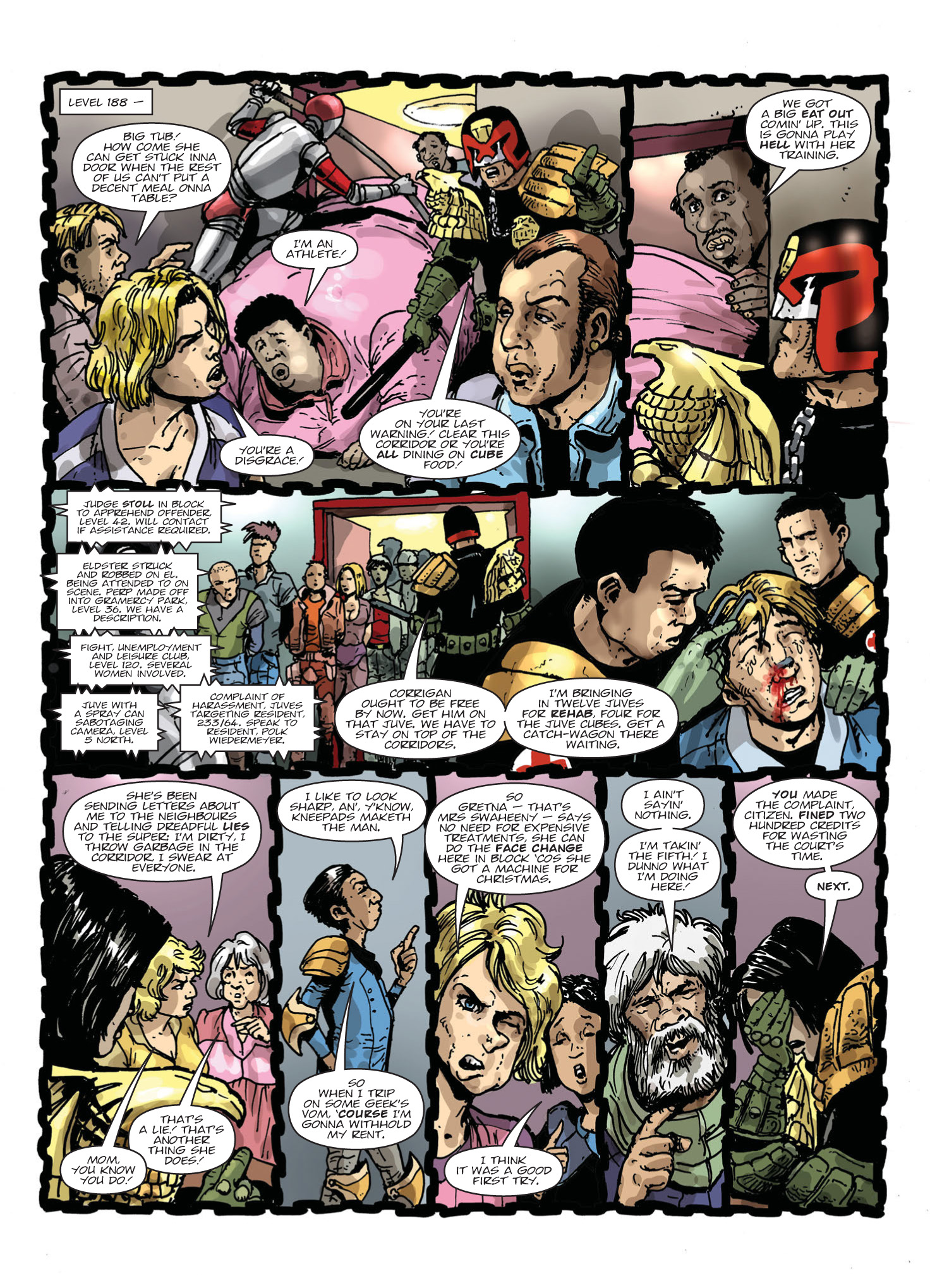 Read online Judge Dredd Megazine (Vol. 5) comic -  Issue #396 - 96