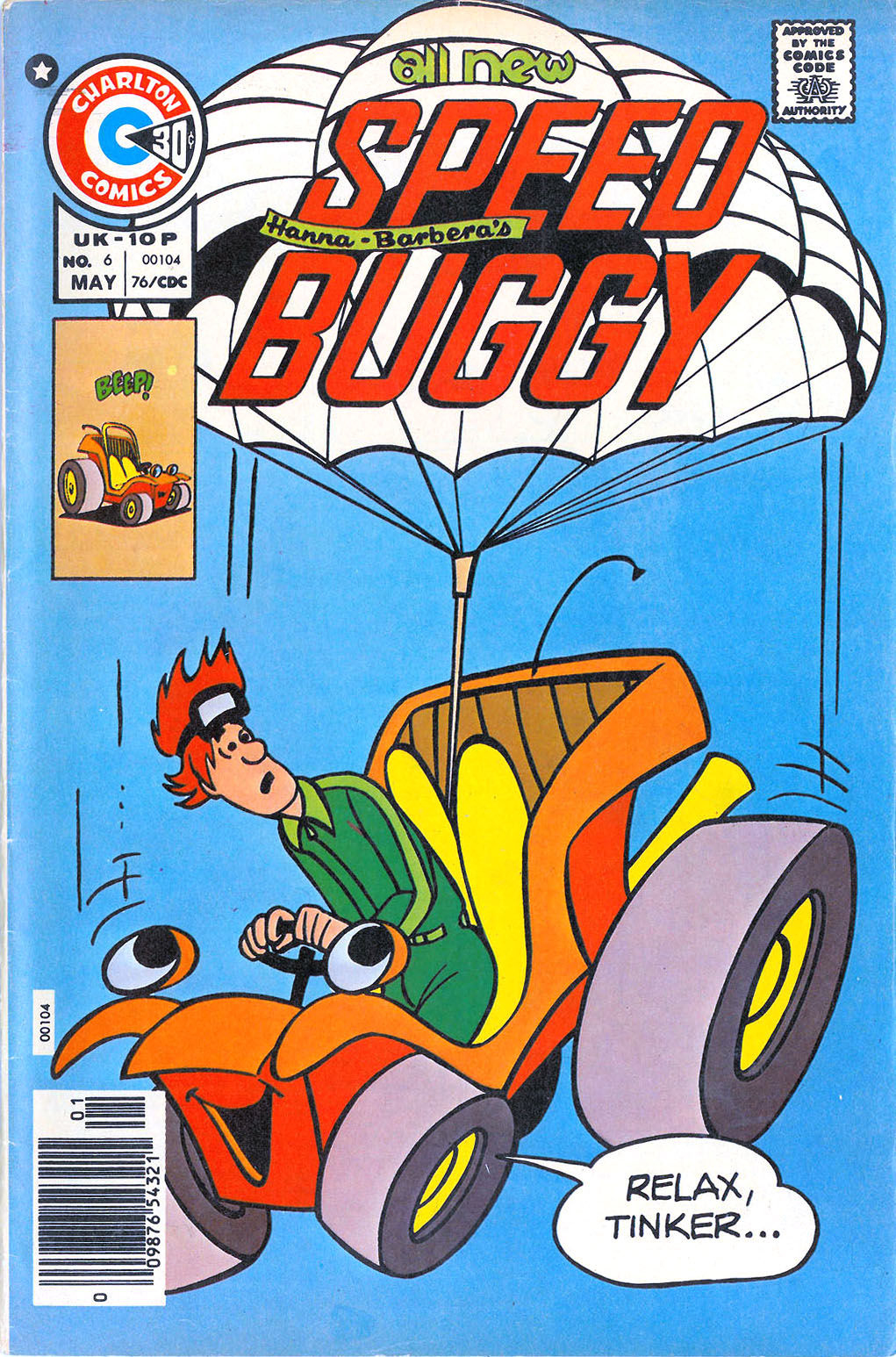 Read online Speed Buggy comic -  Issue #6 - 1
