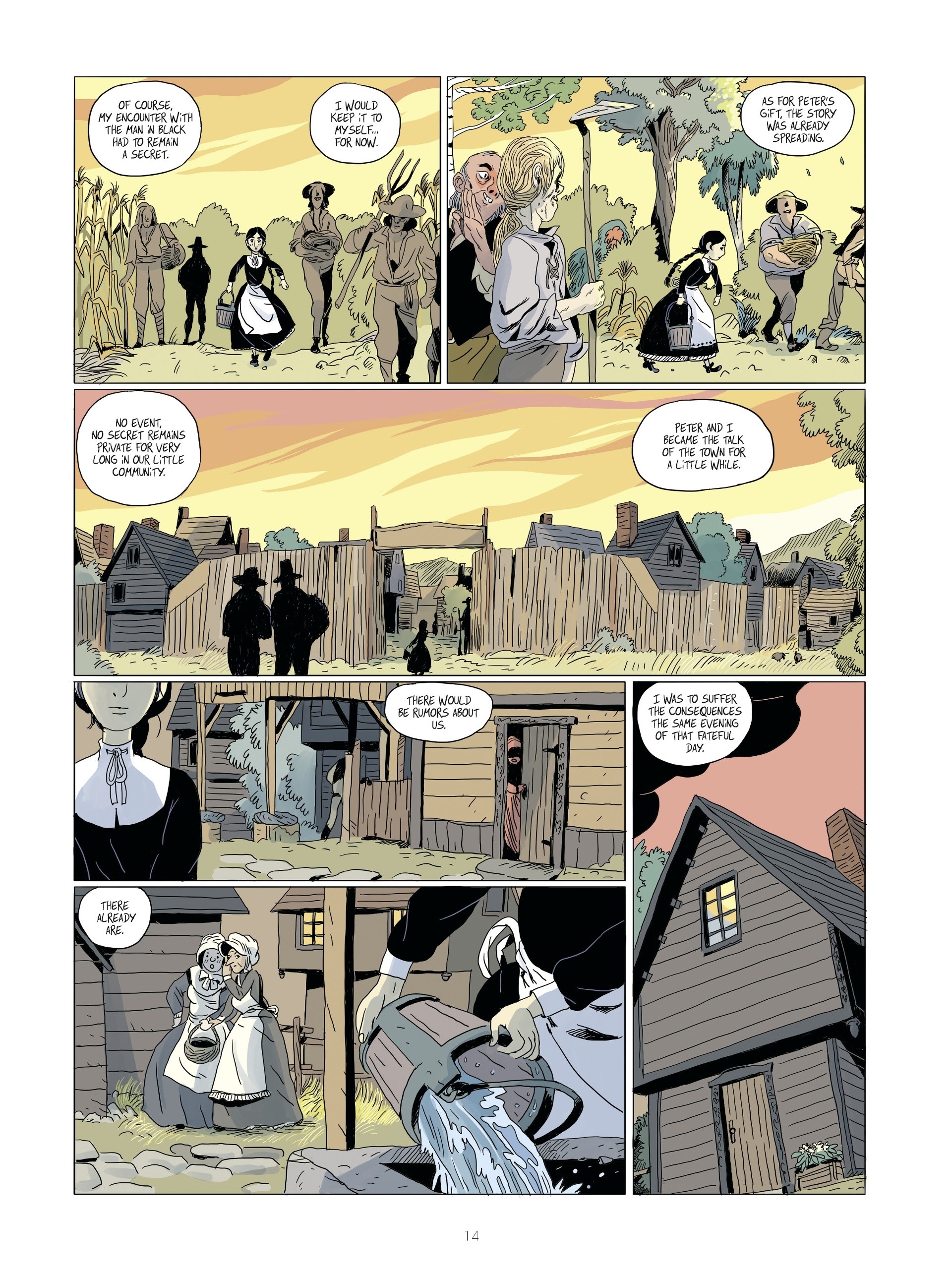 Read online The Daughters of Salem comic -  Issue # TPB 1 - 16