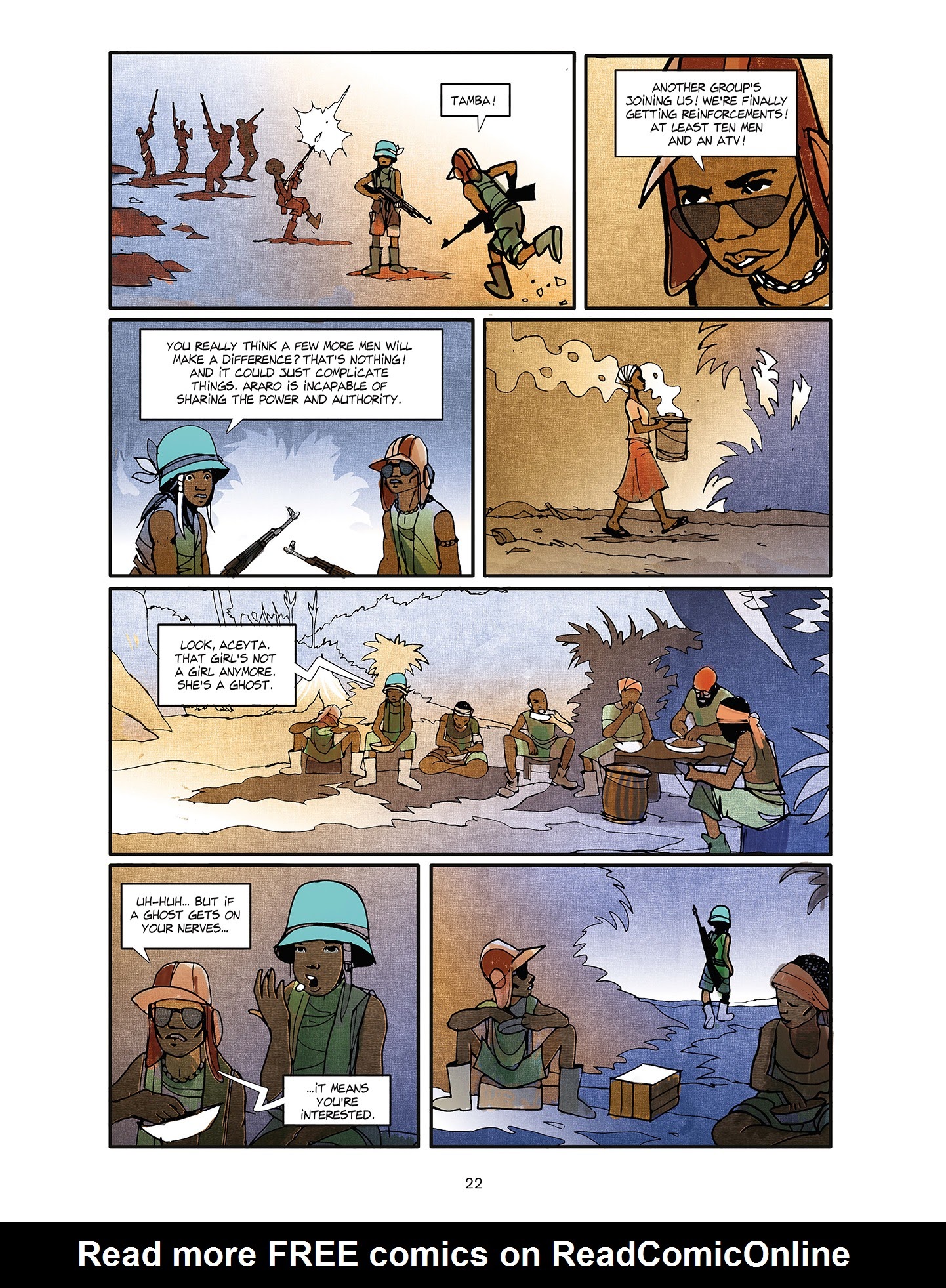 Read online Tamba, Child Soldier comic -  Issue # TPB - 23