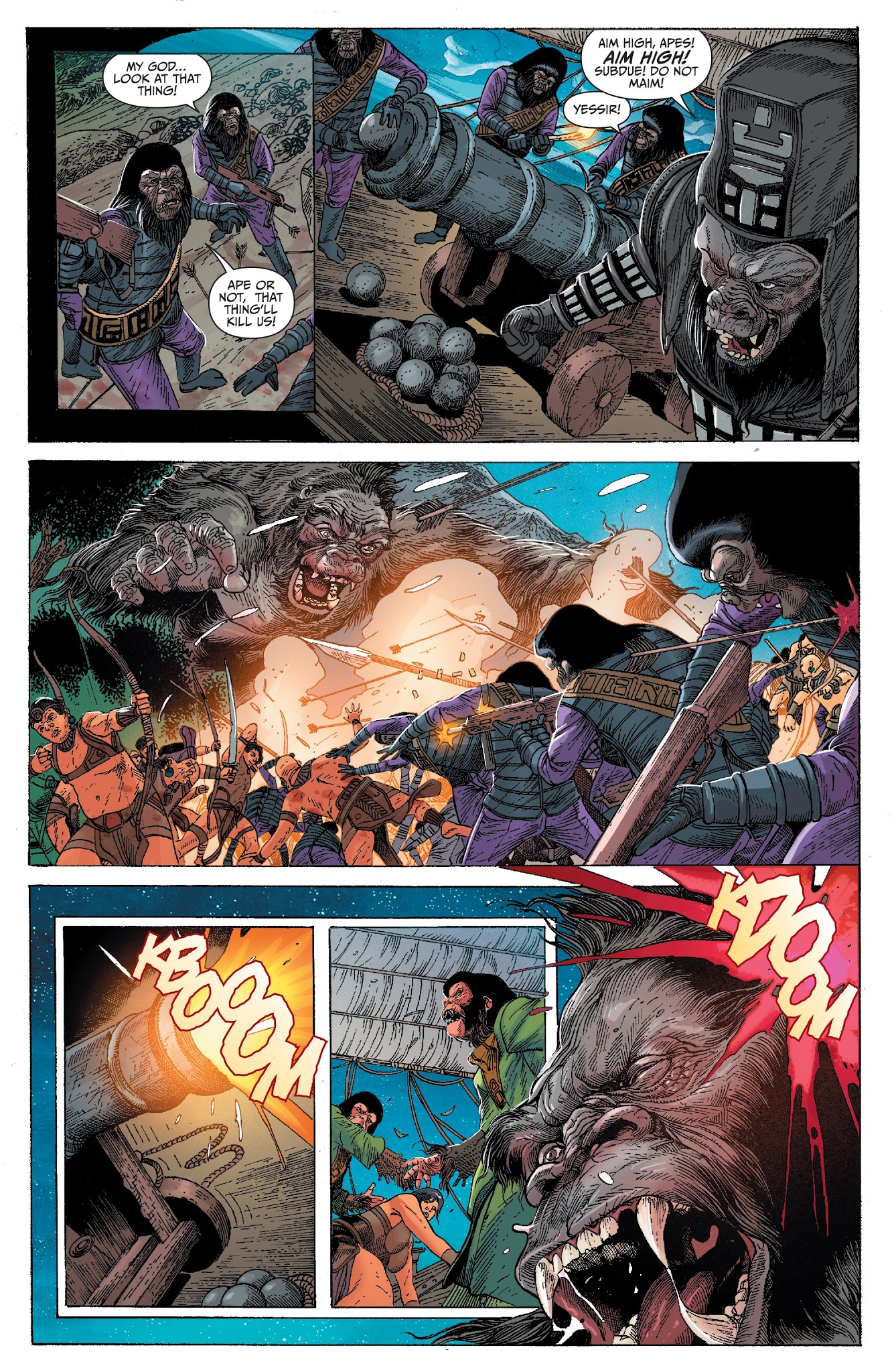 Read online Kong on the Planet of the Apes comic -  Issue #3 - 20