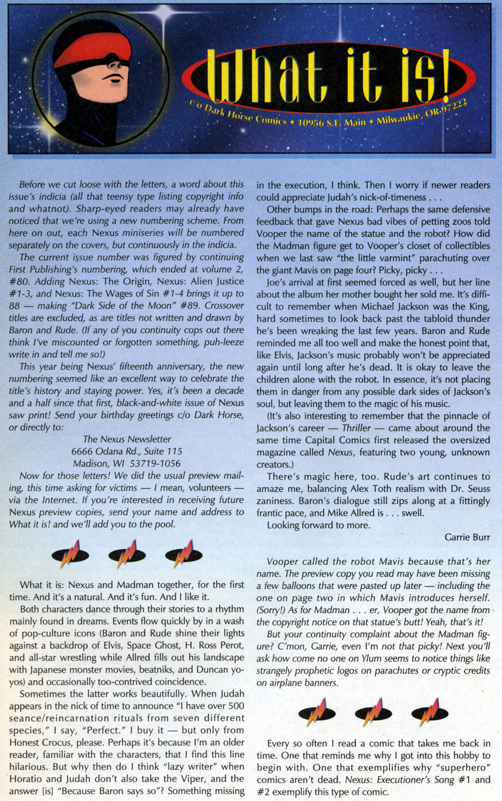 Read online Nexus: Executioner's Song comic -  Issue #1 - 27