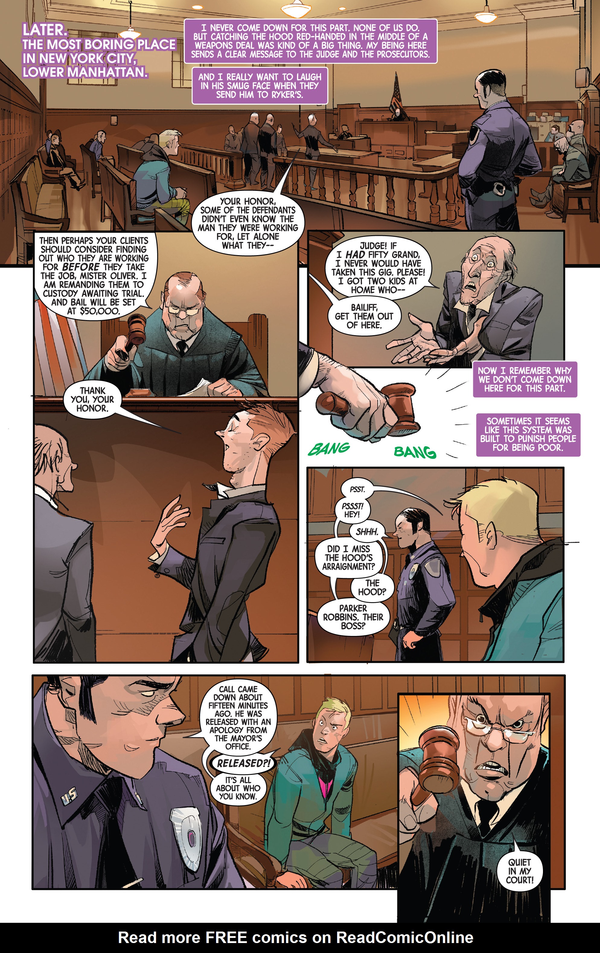 Read online Hawkeye: Freefall comic -  Issue #1 - 7
