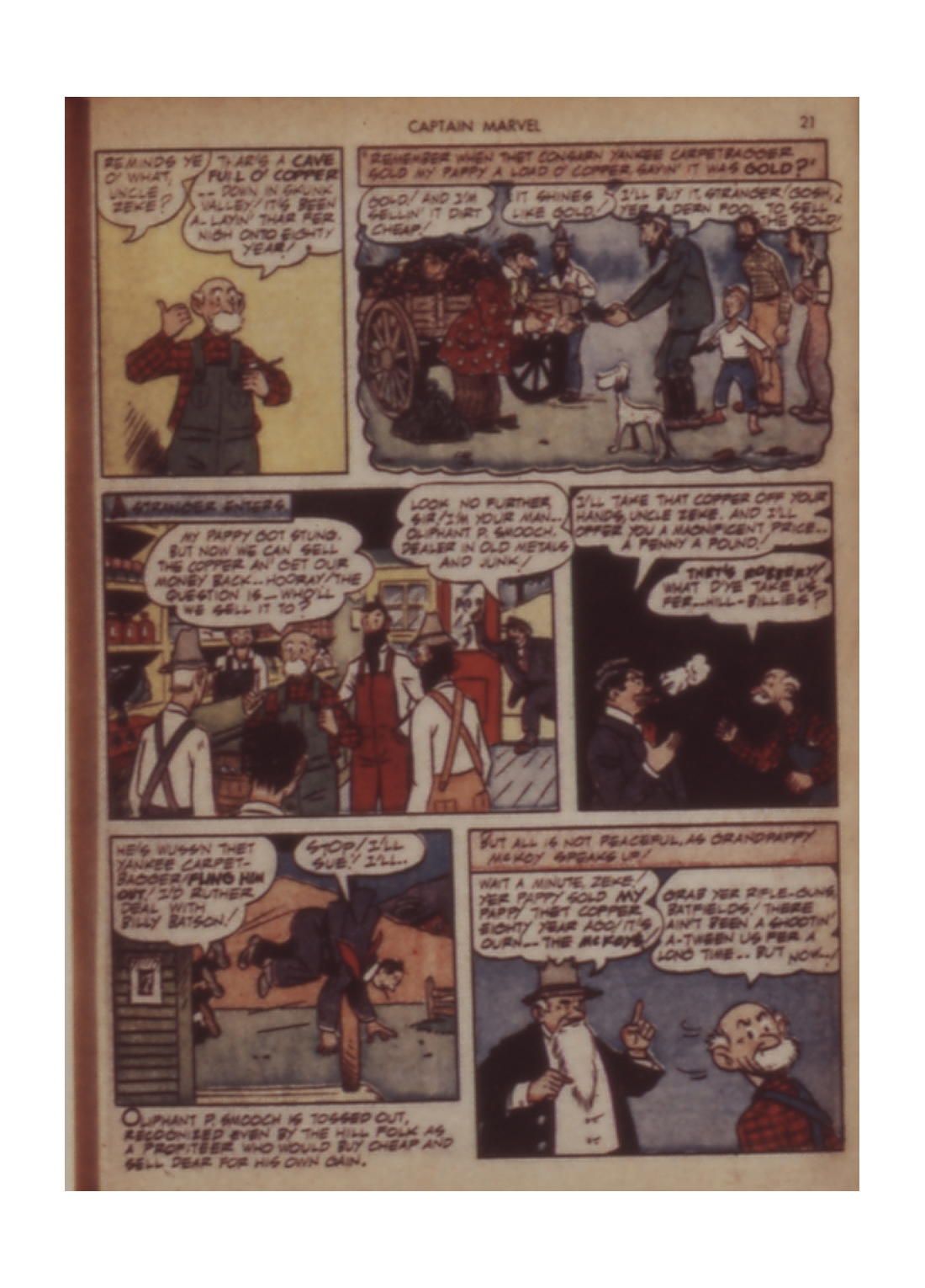 Read online Captain Marvel Adventures comic -  Issue #11 - 21