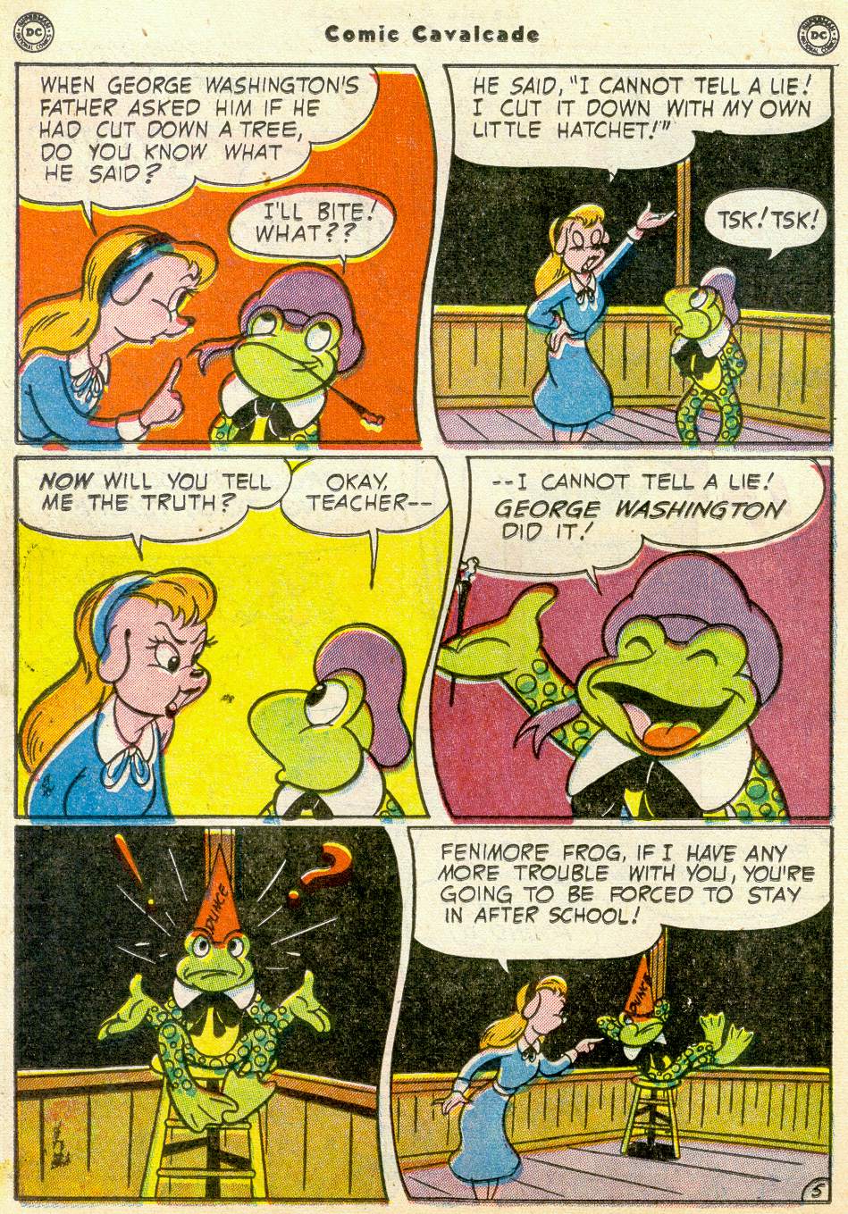 Read online Comic Cavalcade comic -  Issue #41 - 32