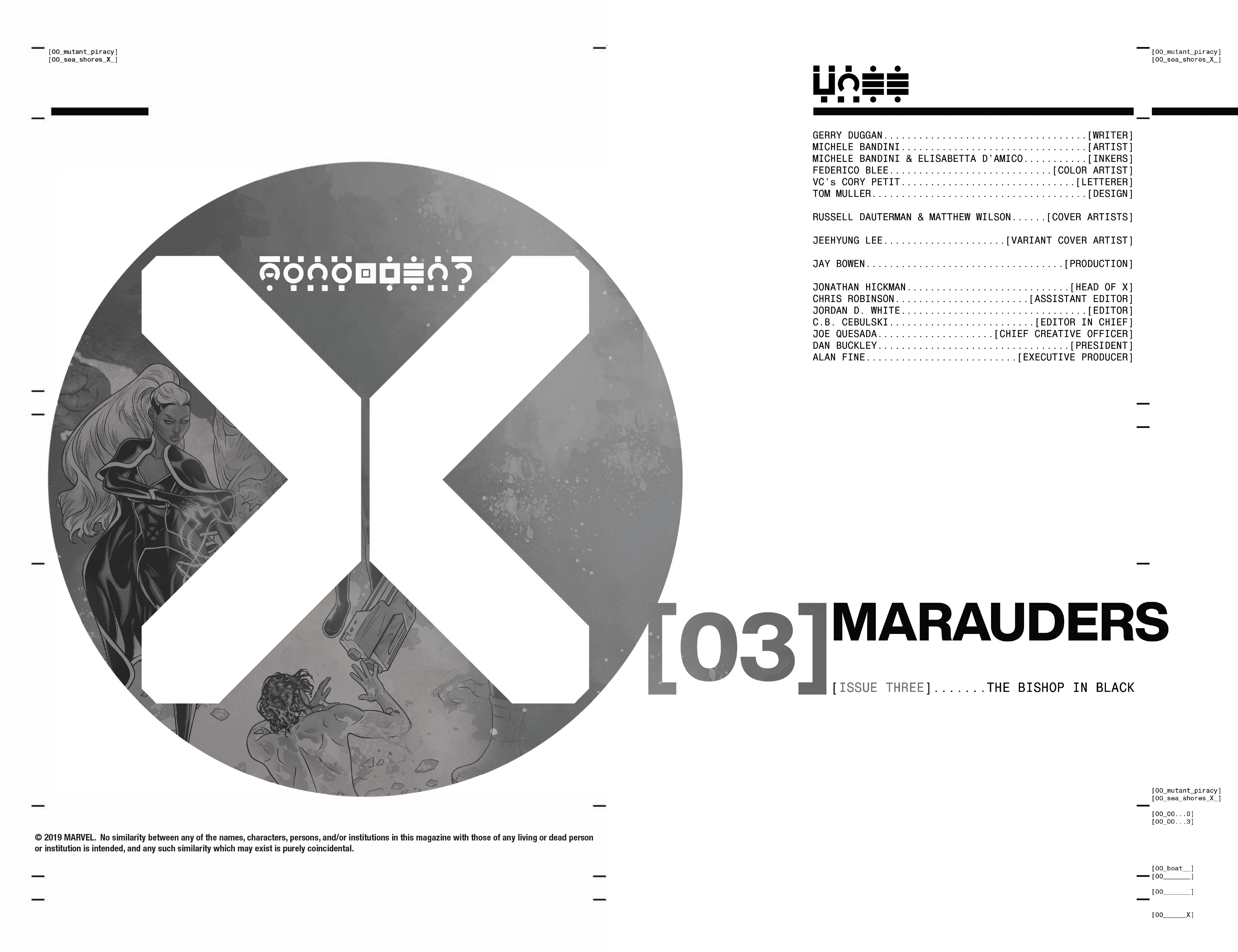 Read online Marauders comic -  Issue #3 - 5