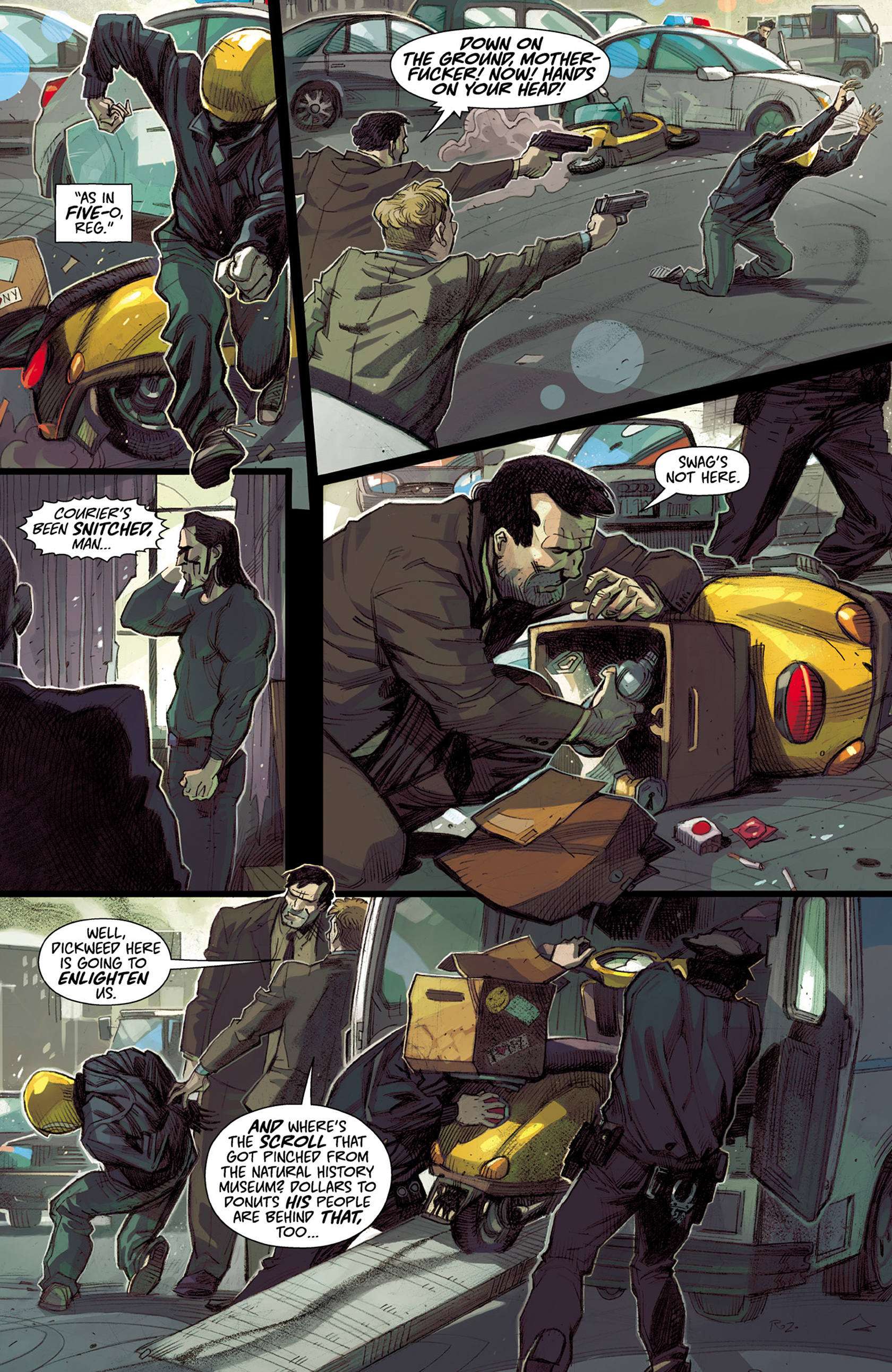 Read online Resurrectionists comic -  Issue #5 - 8