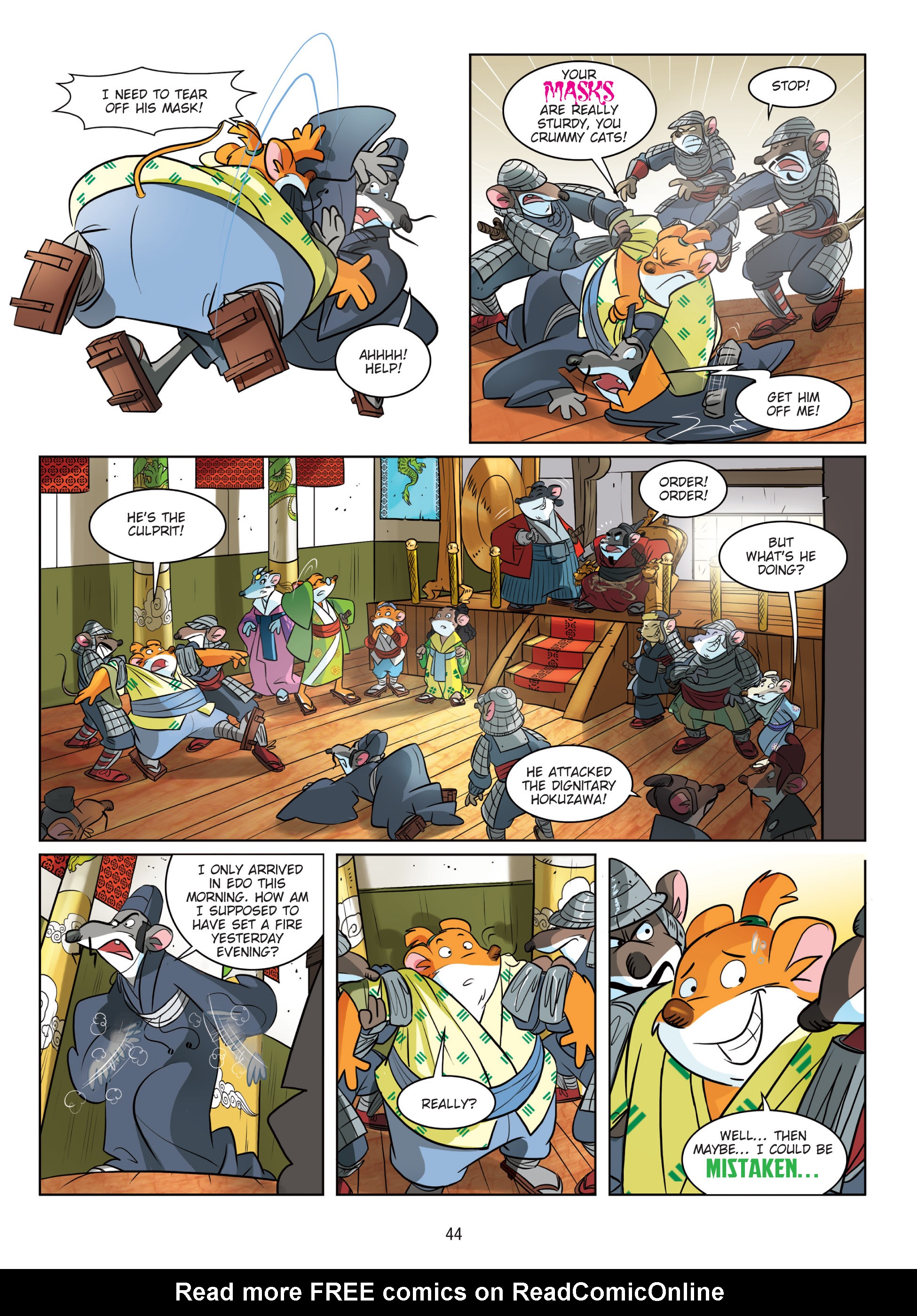 Read online Geronimo Stilton comic -  Issue # TPB 12 - 44