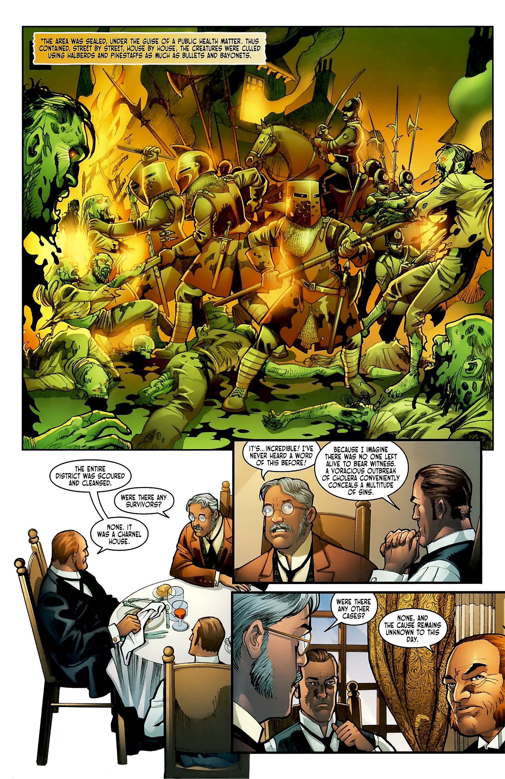 Read online Victorian Undead comic -  Issue #3 - 8