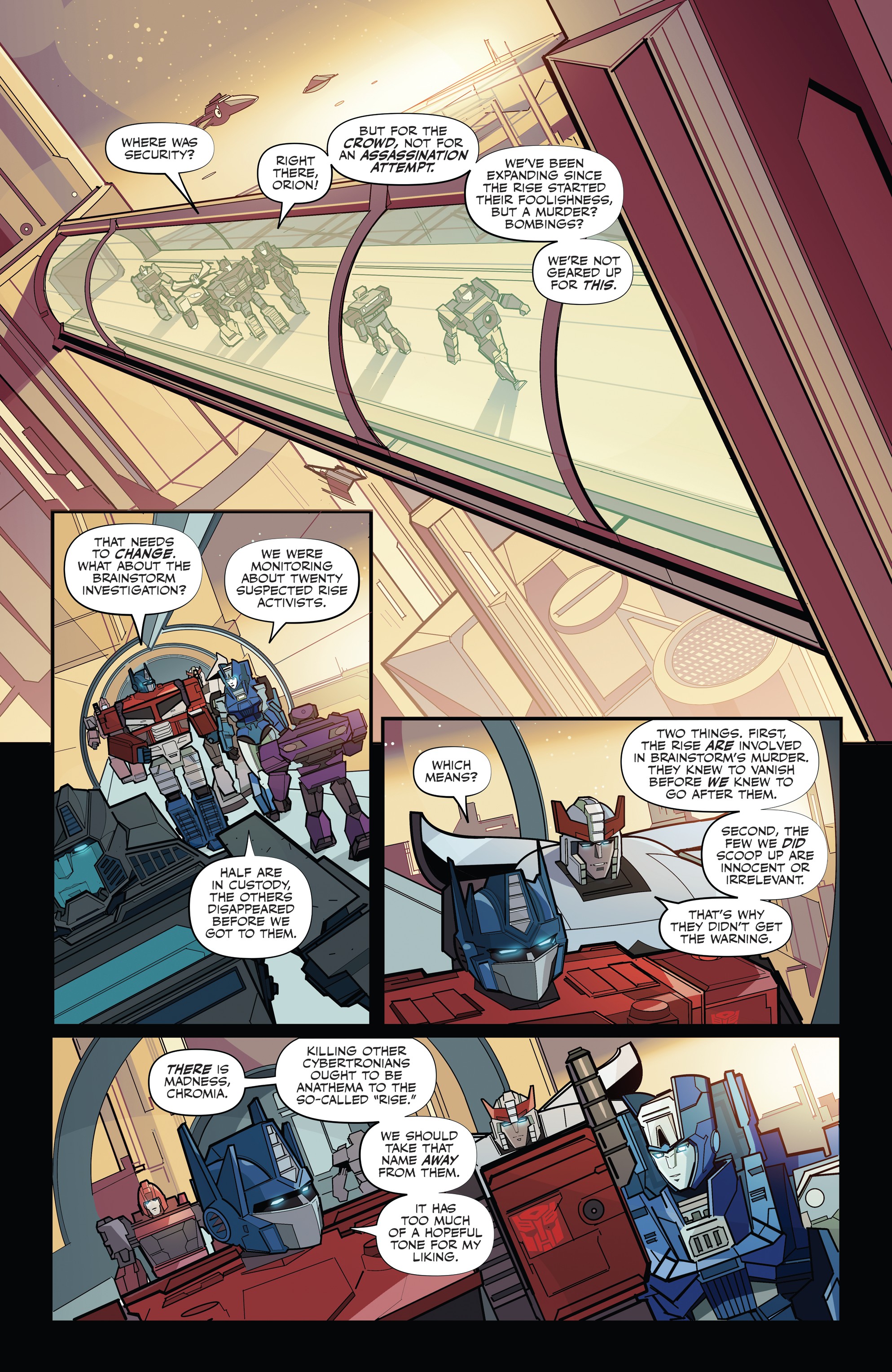 Read online Transformers (2019) comic -  Issue #3 - 7