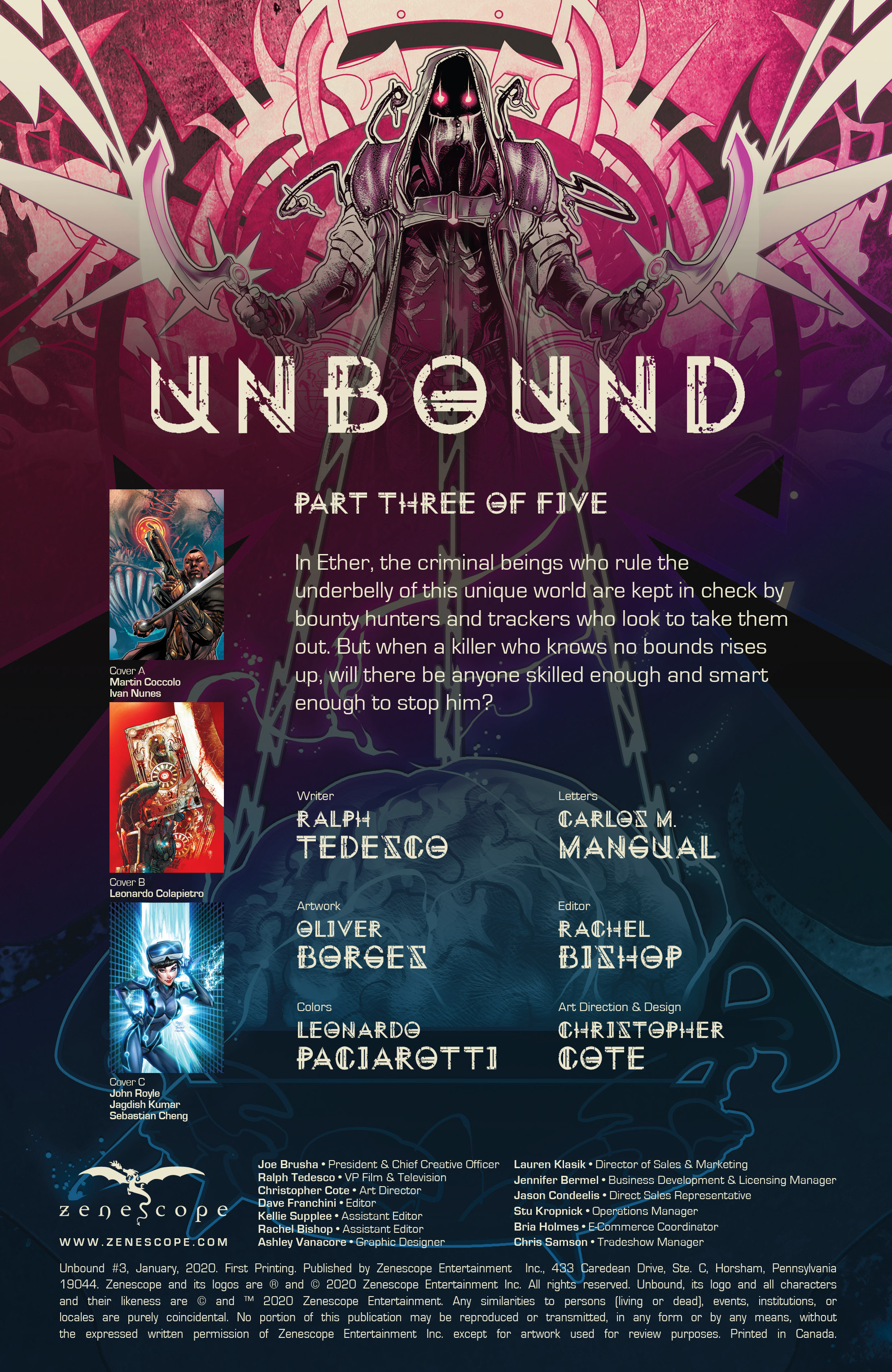 Read online Unbound comic -  Issue #3 - 2