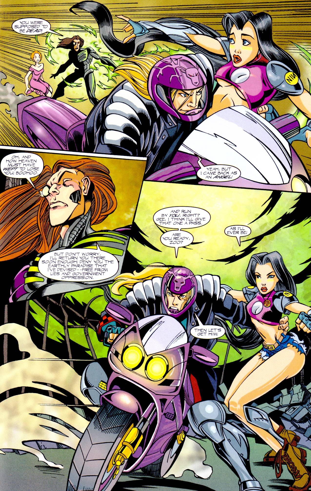 Read online Atomik Angels comic -  Issue #3 - 26