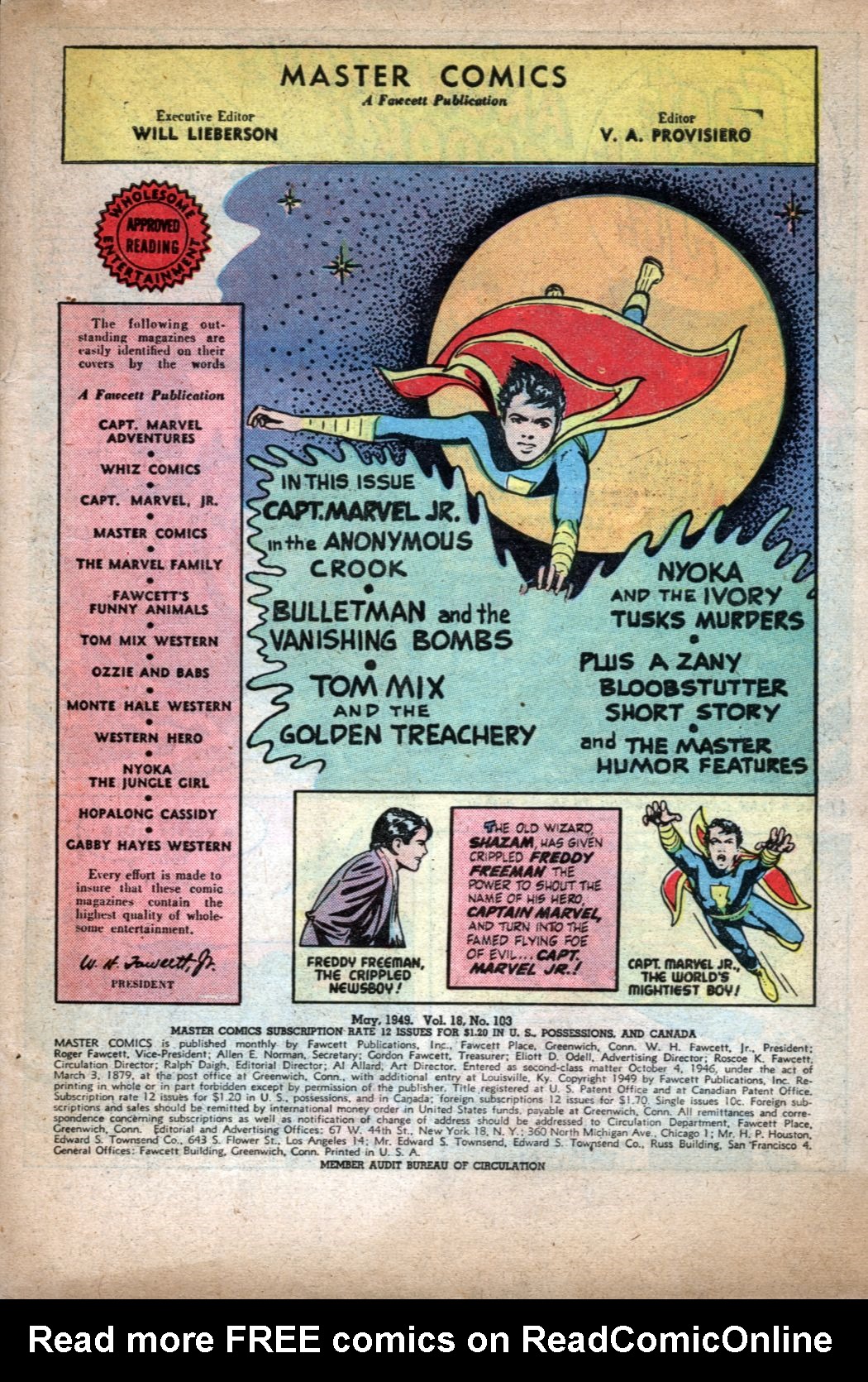 Read online Master Comics comic -  Issue #103 - 3