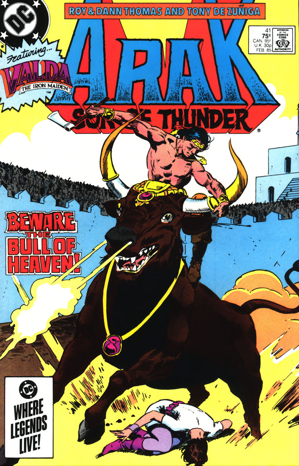 Read online Arak Son of Thunder comic -  Issue #41 - 1