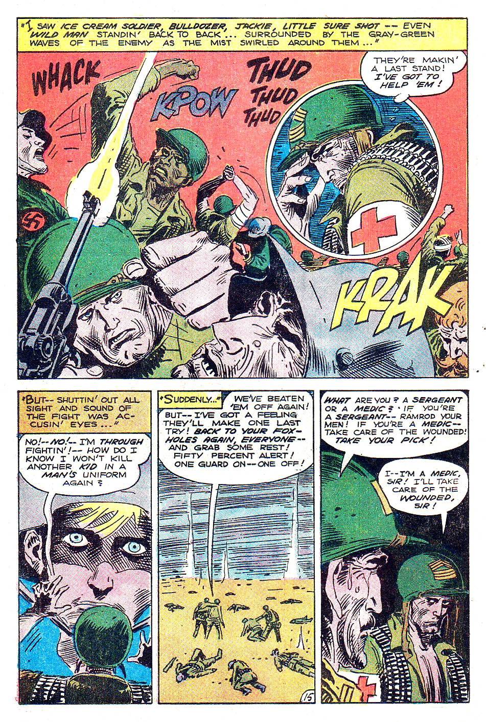 Read online Our Army at War (1952) comic -  Issue #174 - 20