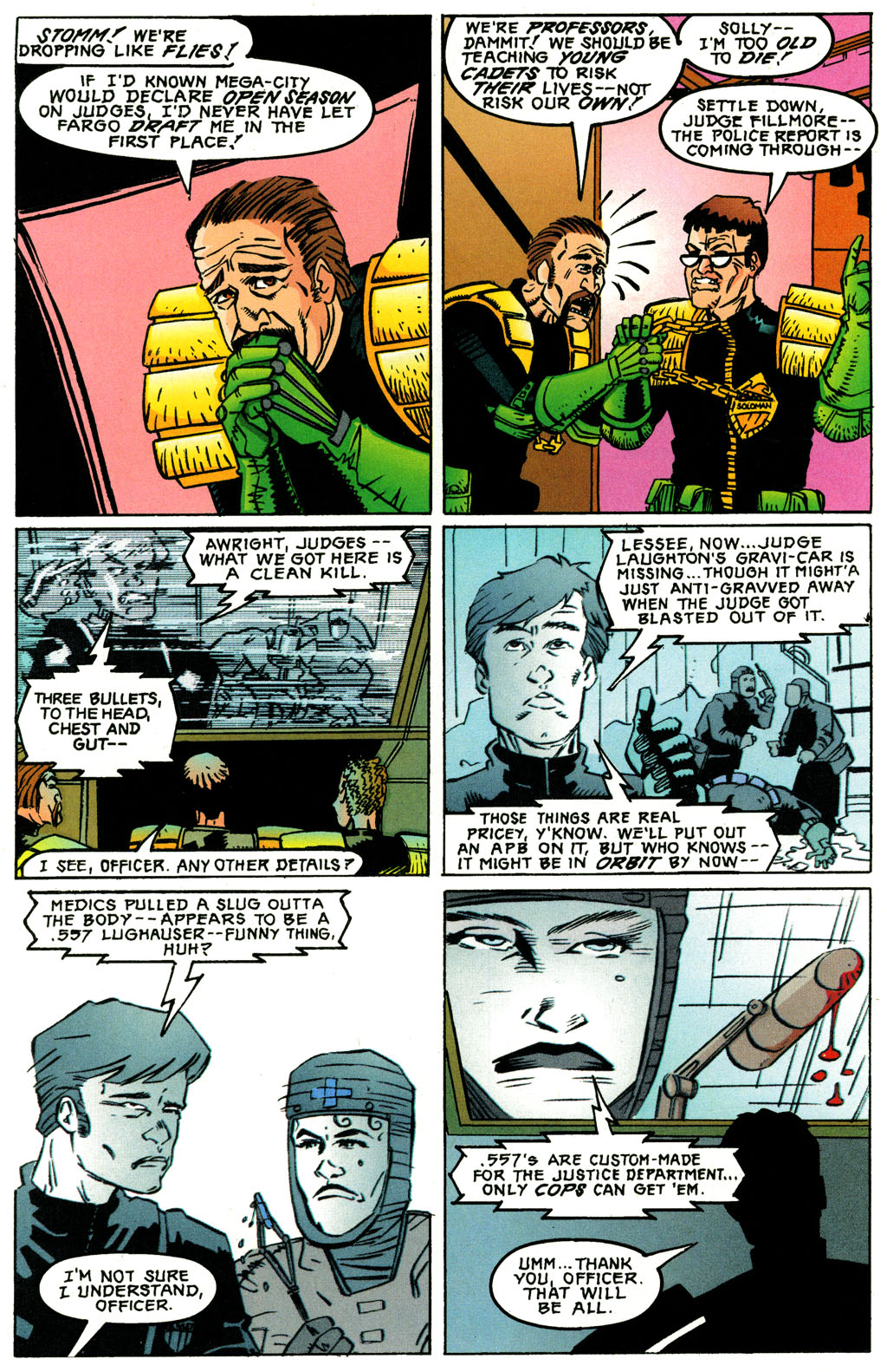 Read online Judge Dredd (1994) comic -  Issue #2 - 7