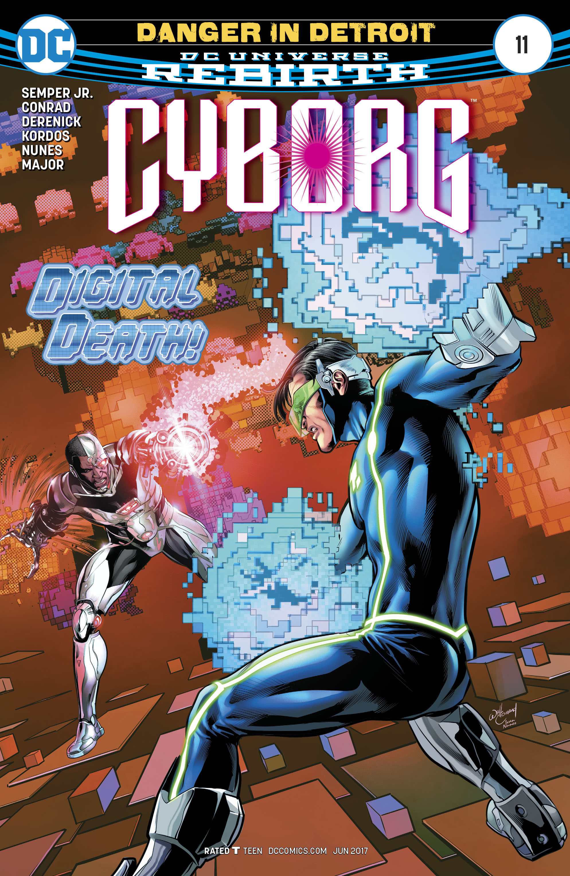 Read online Cyborg (2016) comic -  Issue #11 - 1