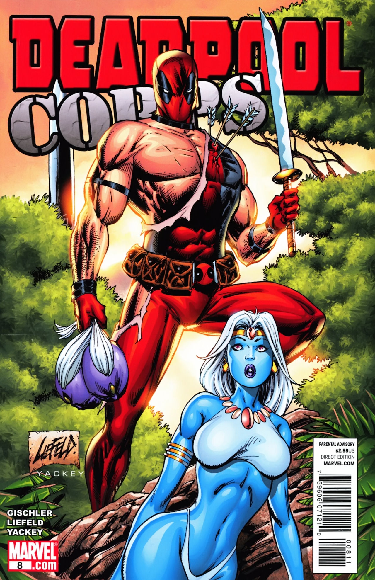 Read online Deadpool Corps (2010) comic -  Issue #8 - 1