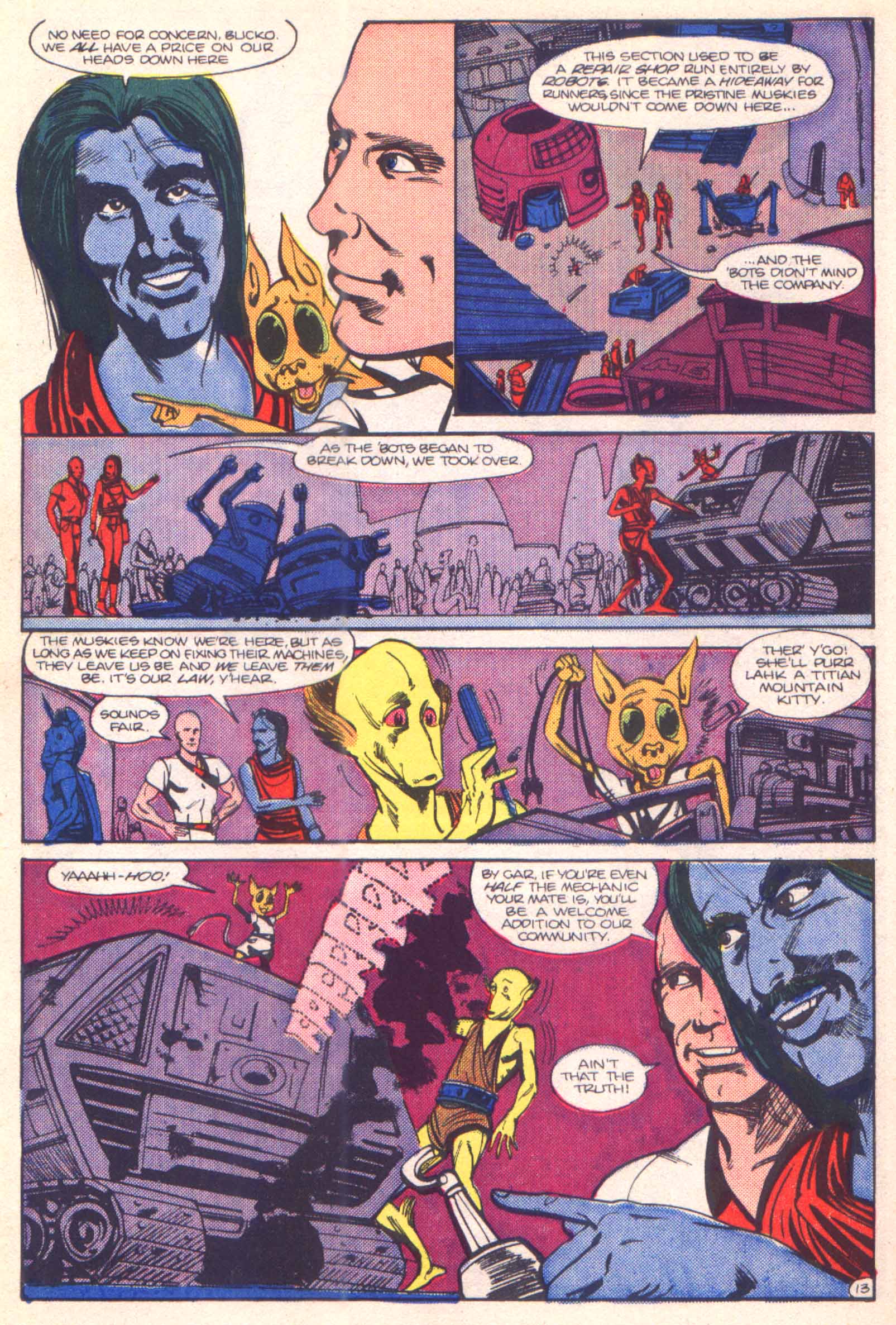 Read online Spanner's Galaxy comic -  Issue #4 - 14