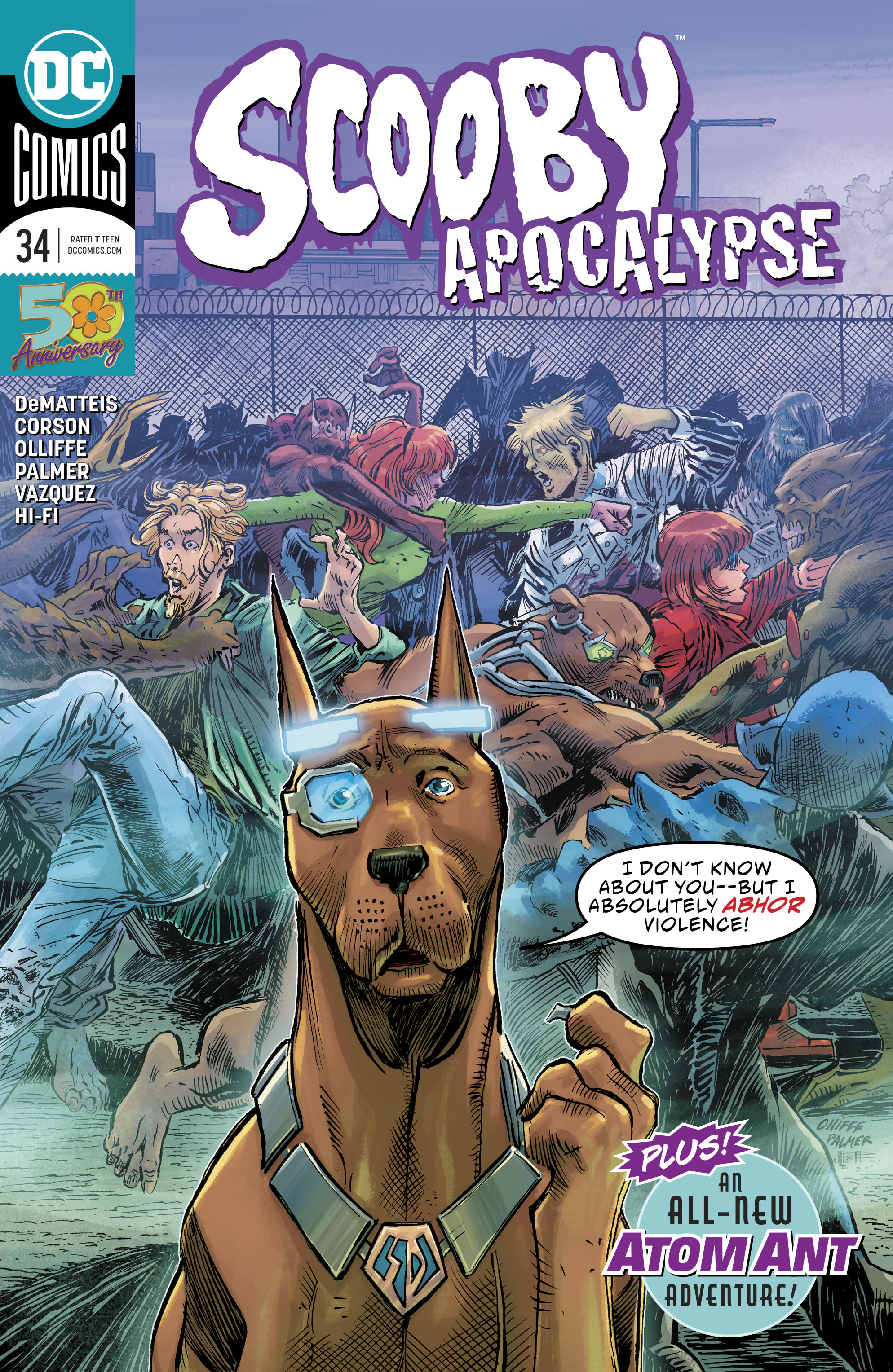 Read online Scooby Apocalypse comic -  Issue #34 - 1