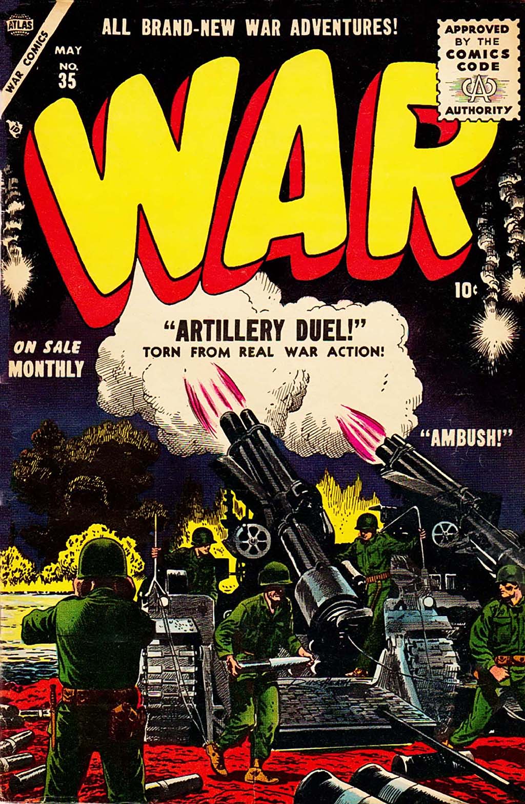 Read online War Comics comic -  Issue #35 - 1