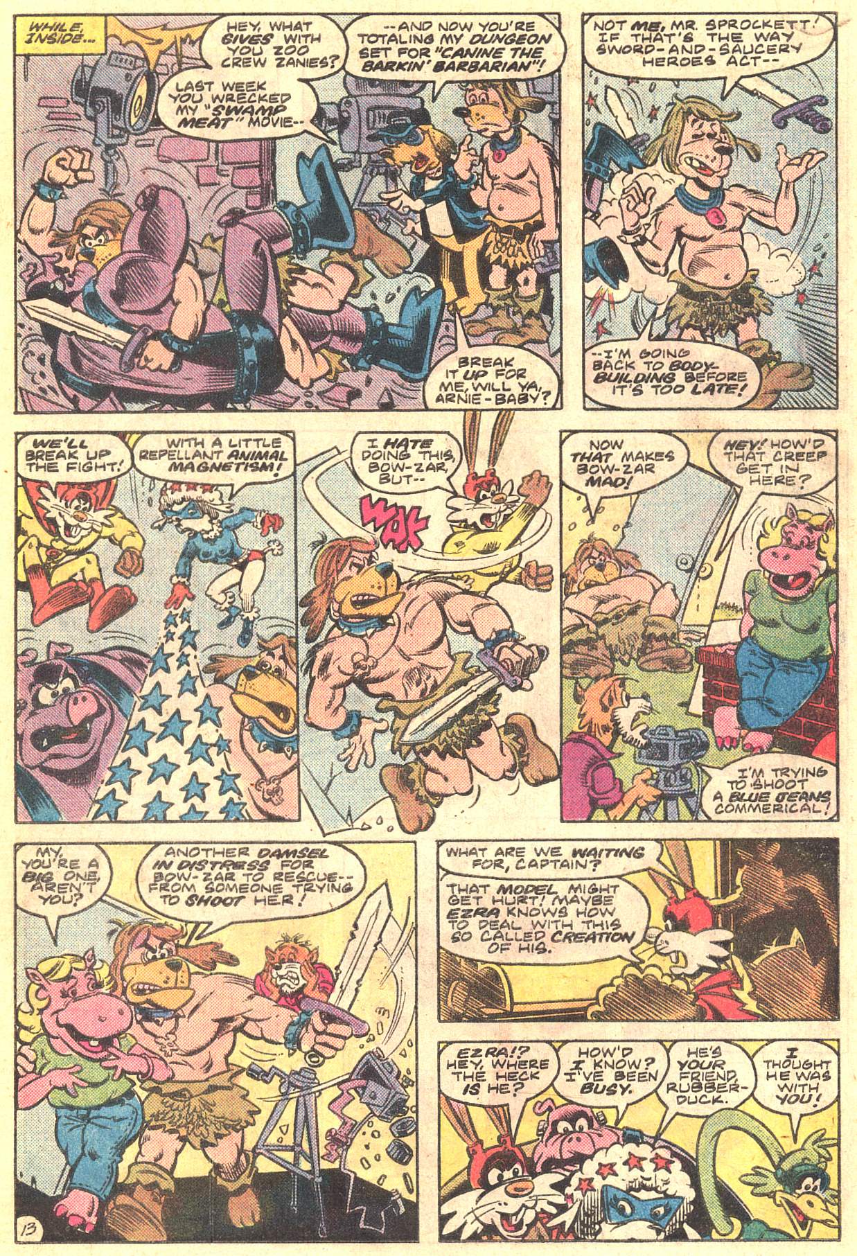 Read online Captain Carrot and His Amazing Zoo Crew! comic -  Issue #7 - 14