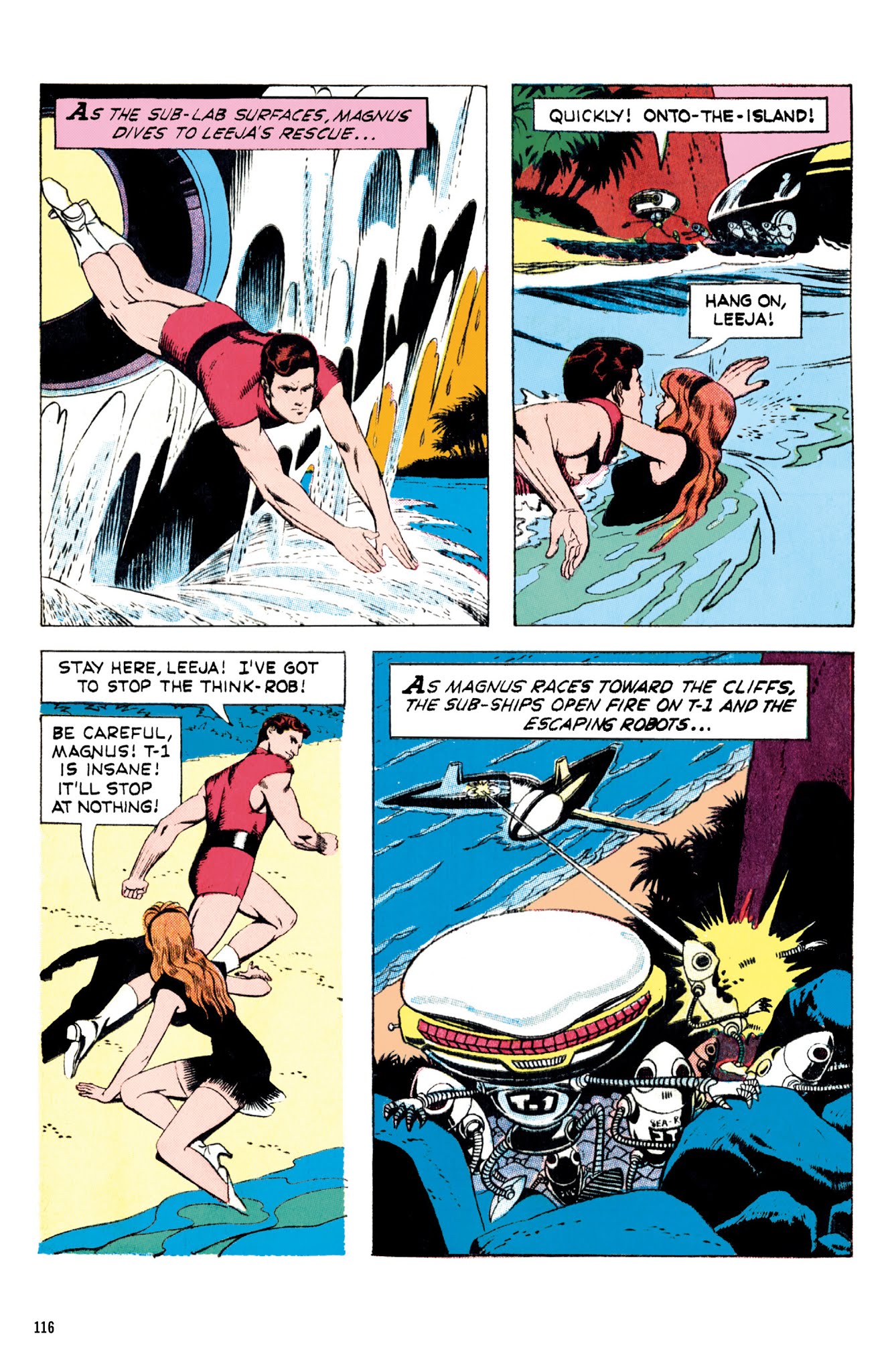 Read online Magnus, Robot Fighter Archives comic -  Issue # TPB 1 (Part 2) - 18