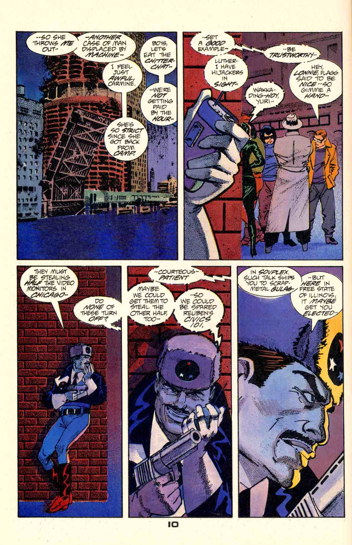Read online Howard Chaykin's American Flagg comic -  Issue #2 - 12
