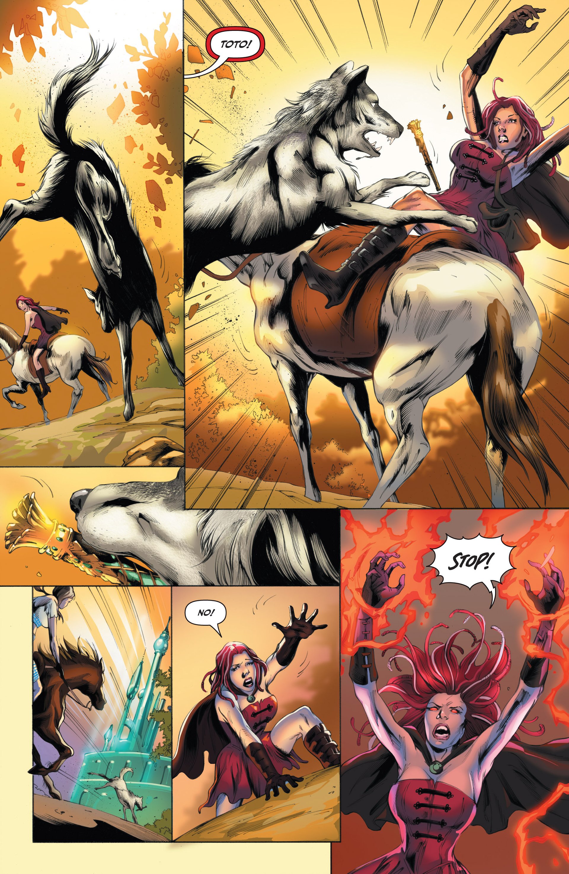 Read online Grimm Fairy Tales presents Oz comic -  Issue #5 - 8