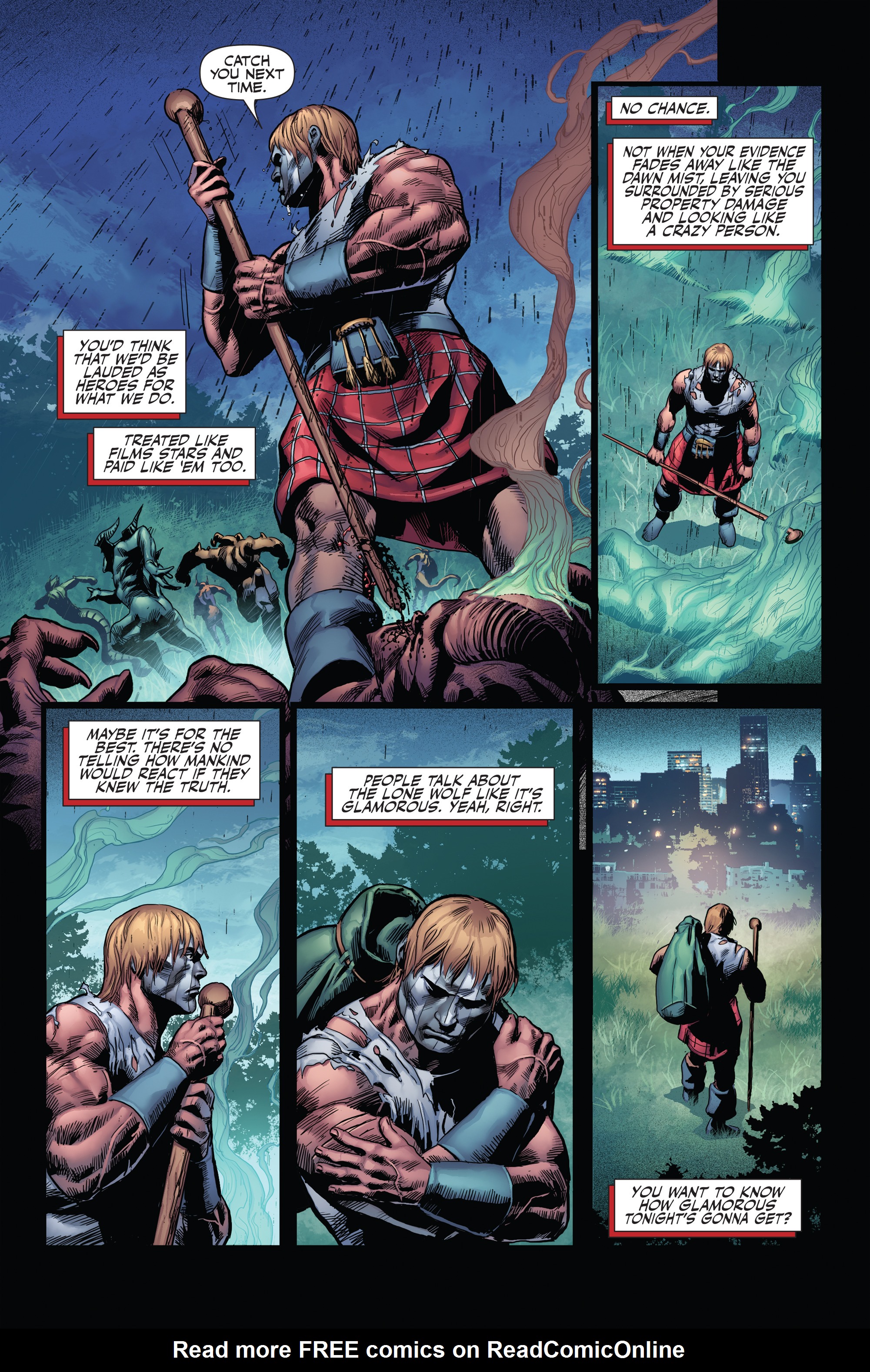 Read online Rowdy Roddy Piper: Monster Killer comic -  Issue # TPB - 21