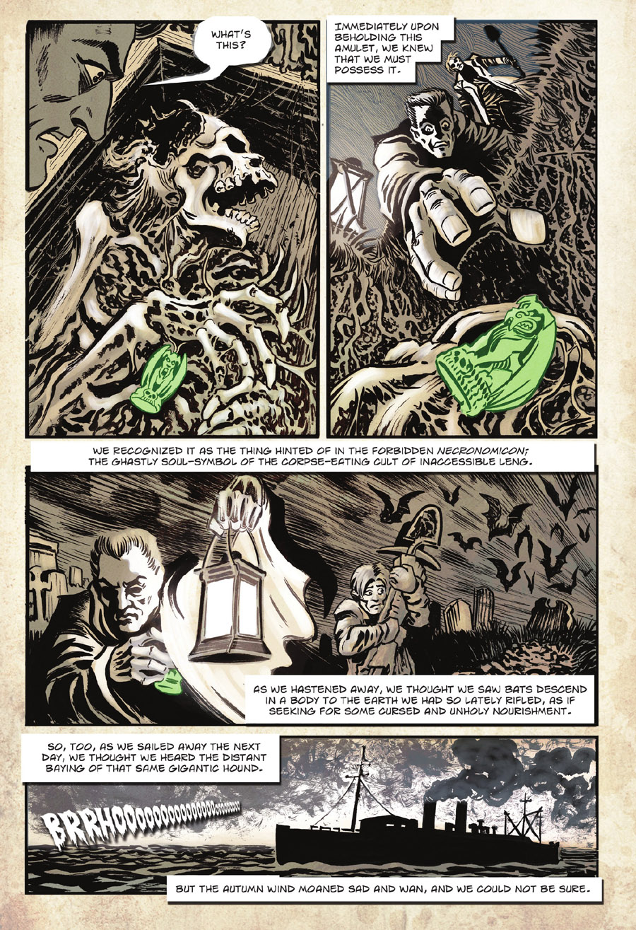 Read online The Lovecraft Anthology comic -  Issue # TPB 2 - 61