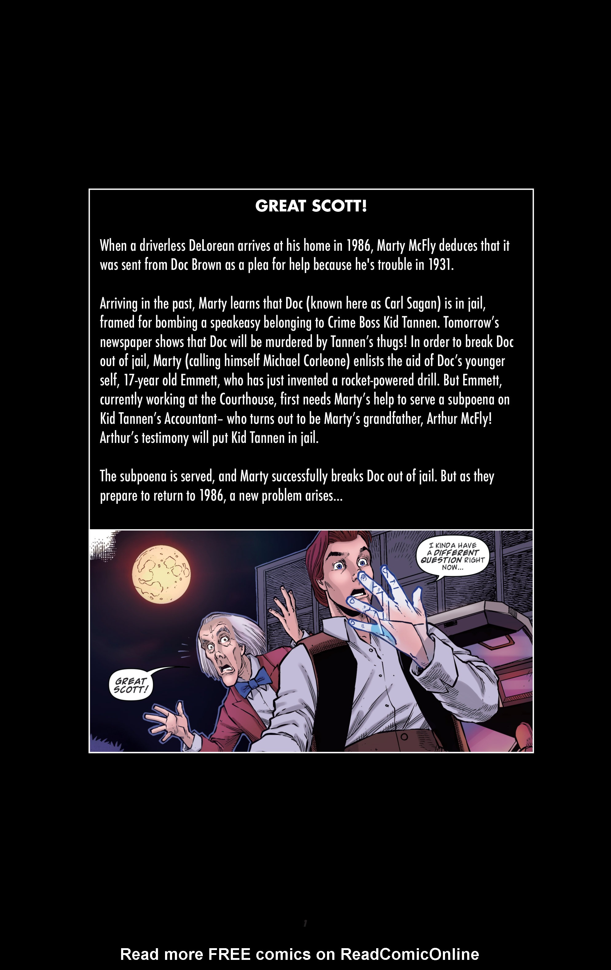 Read online Back to the Future: Citizen Brown comic -  Issue #2 - 3