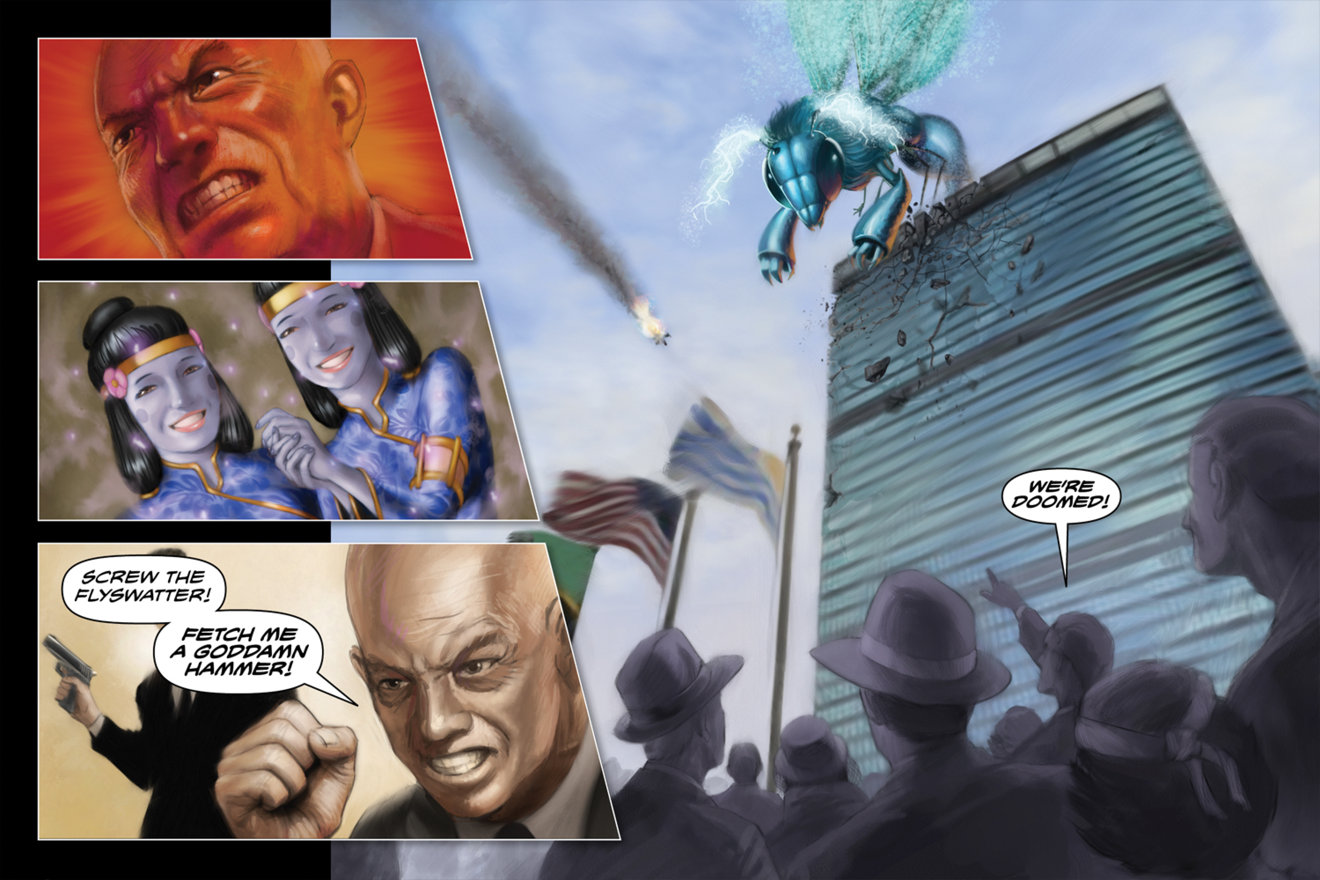 Read online World War Kaiju comic -  Issue # TPB - 35