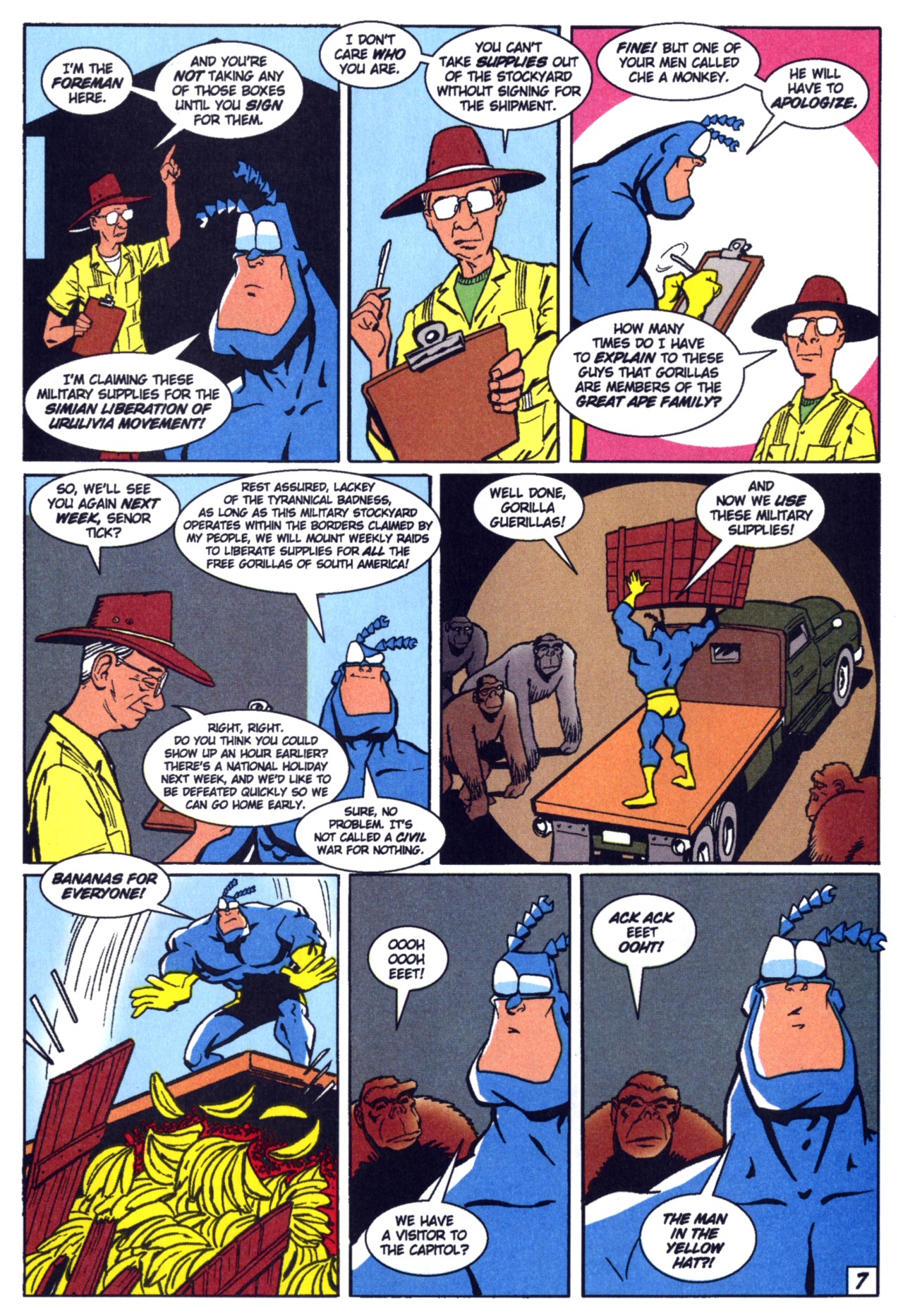 Read online The Tick's Golden Age Comic comic -  Issue #3 - 10