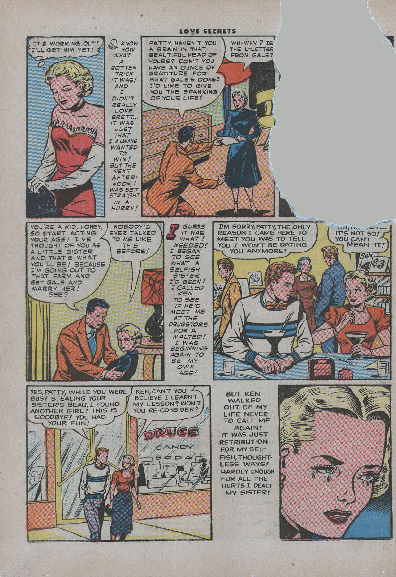 Read online Love Secrets (1953) comic -  Issue #48 - 24